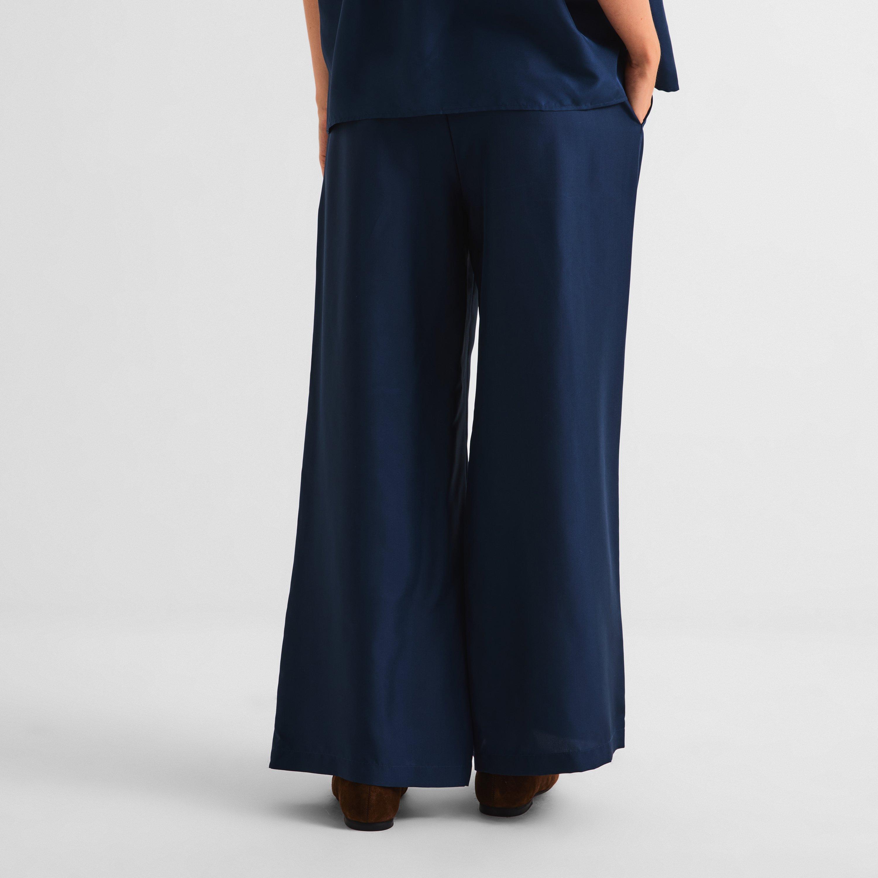 Navy - Weekend Max Mara - Women's Weekend Zaino Straight Leg Trousers - 4