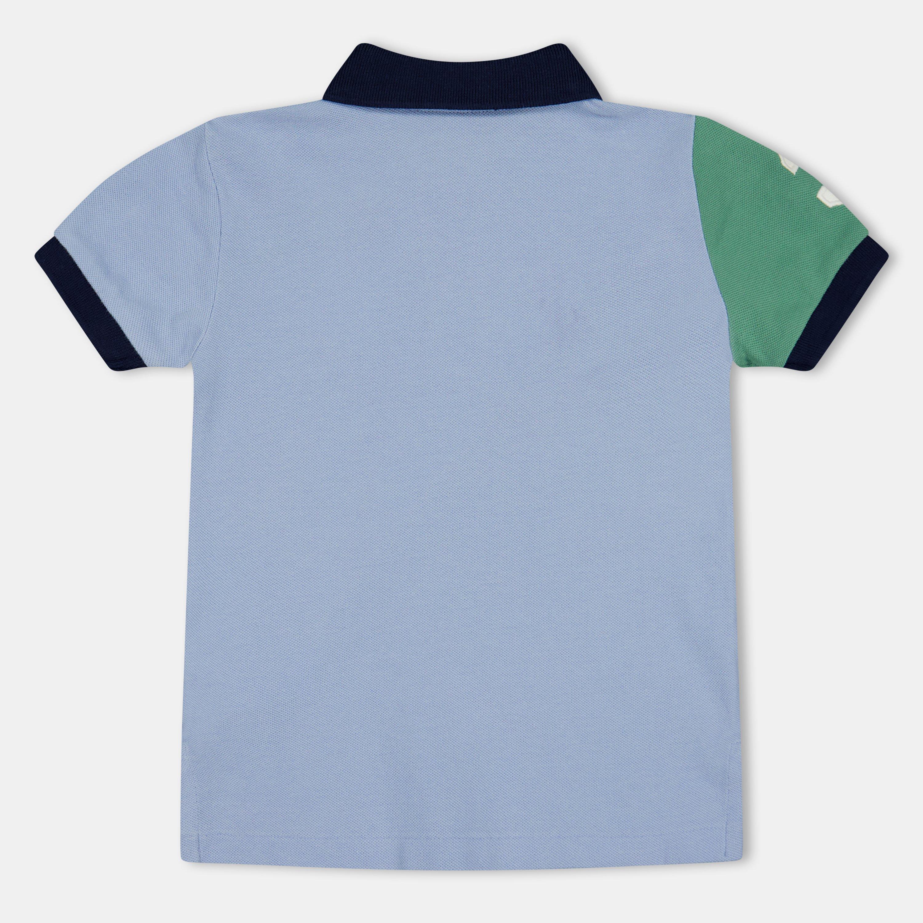 Chmbry Blue - Polo Ralph Lauren - Kids' Short-Sleeve Polo Shirt - 2