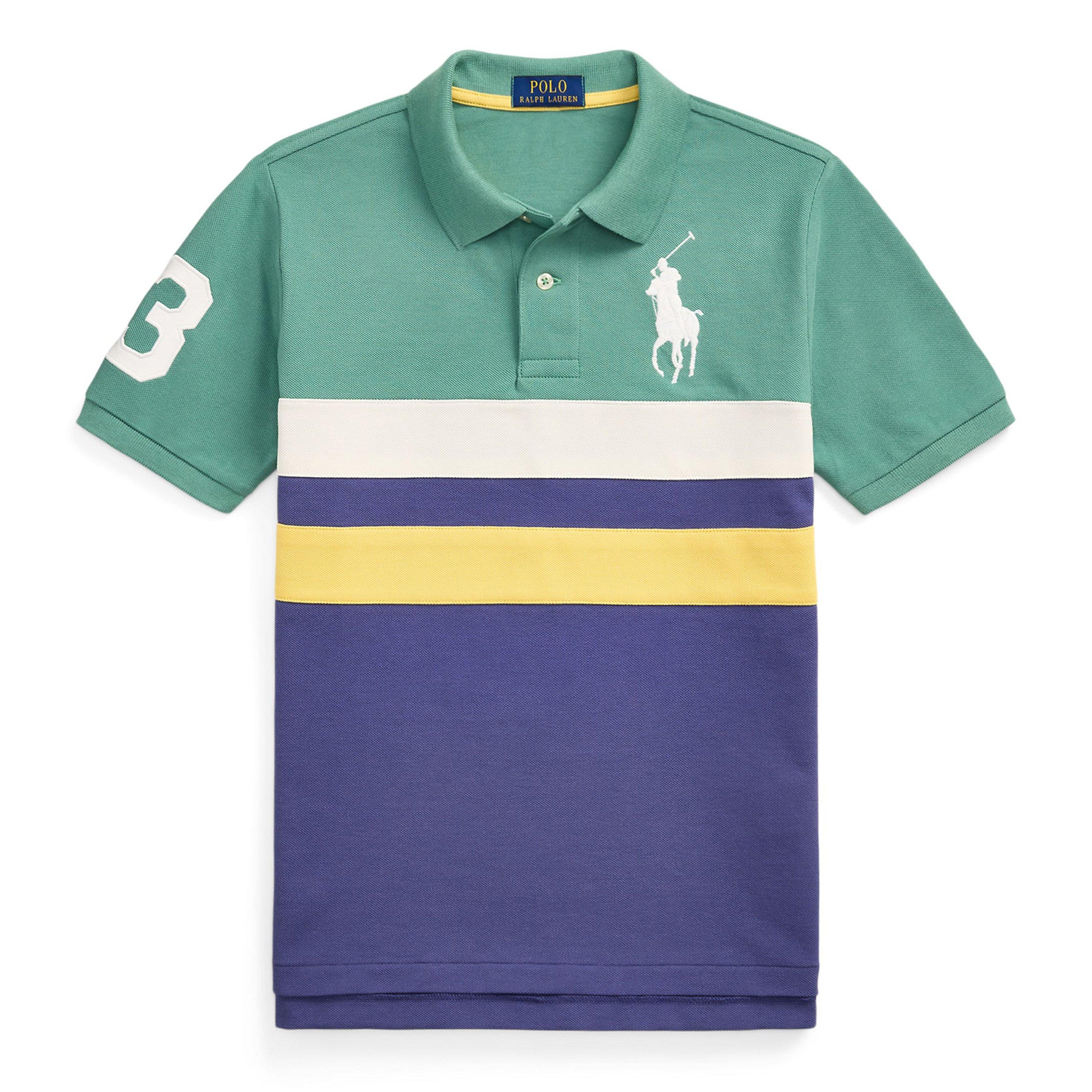 Polo Ralph Lauren 夏カラー ミントチノ 34/34 Polo Ralph Lauren Kids' Embroidered Logo Breathable Short Sleeve