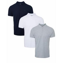 Threadbare TB Polo Con 3pk Sn99