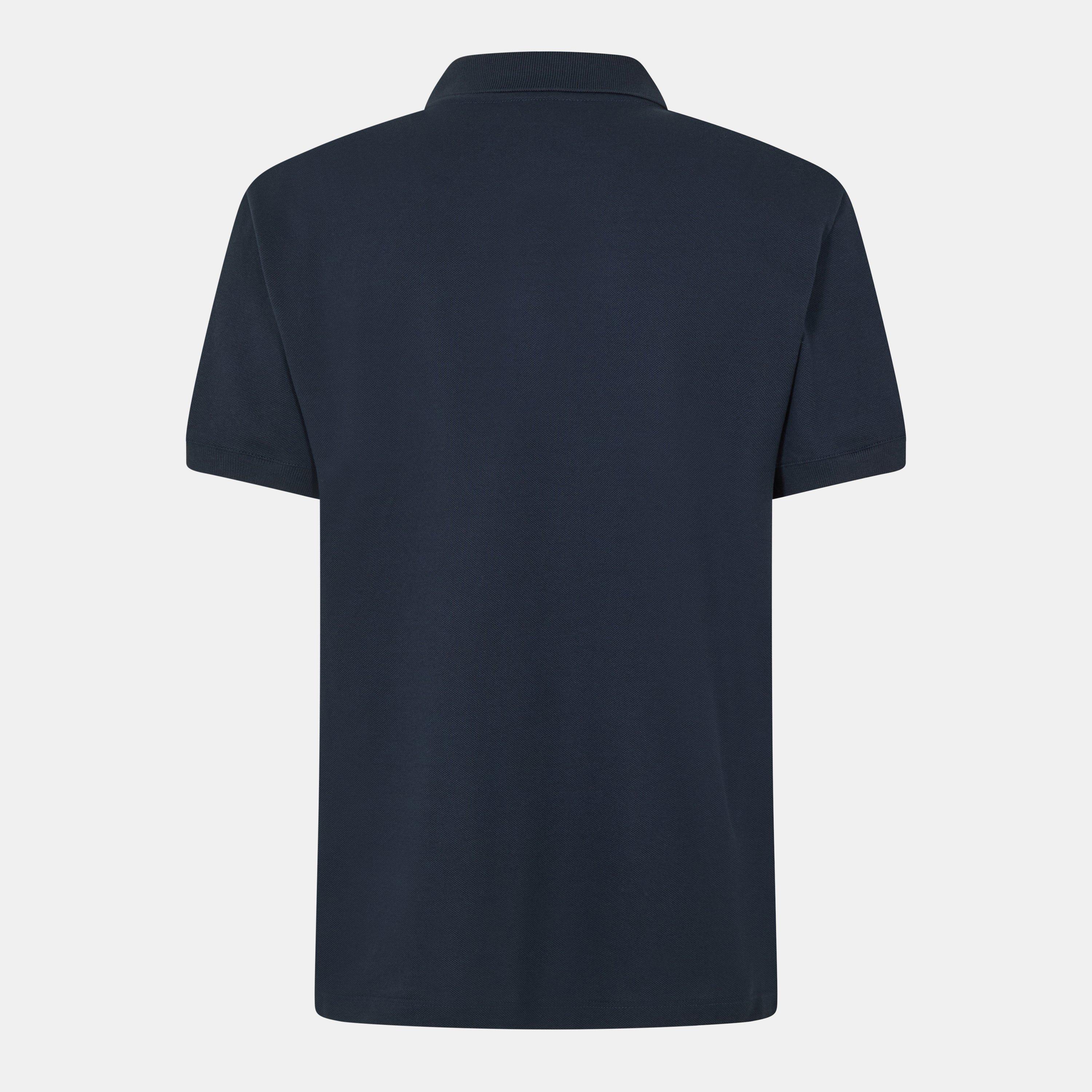 Navy - Alexander McQueen - Men's Short-Sleeve Polo - 2