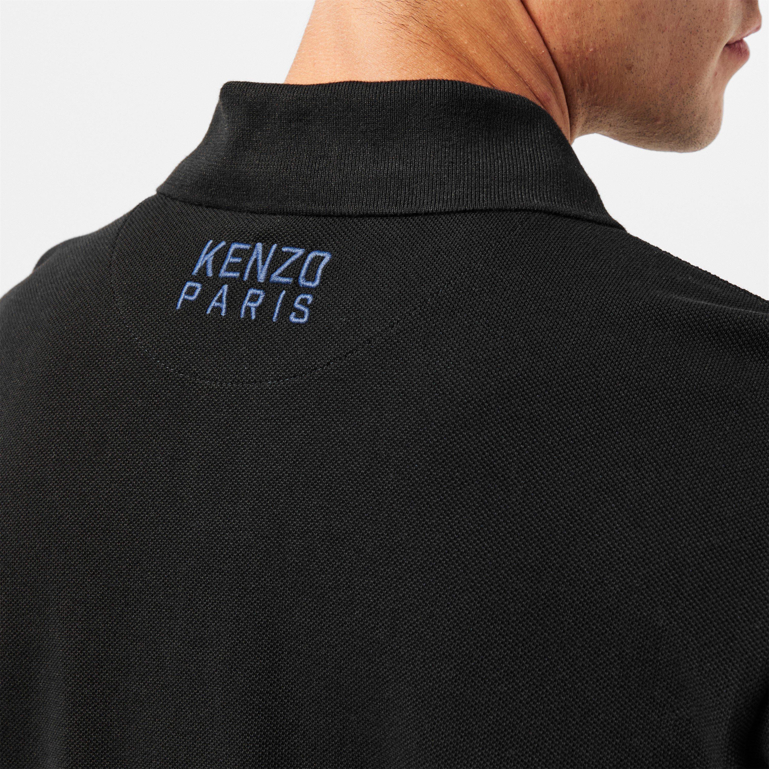 Black 99J - Kenzo - Happy Tiger Polo Shirt - 5