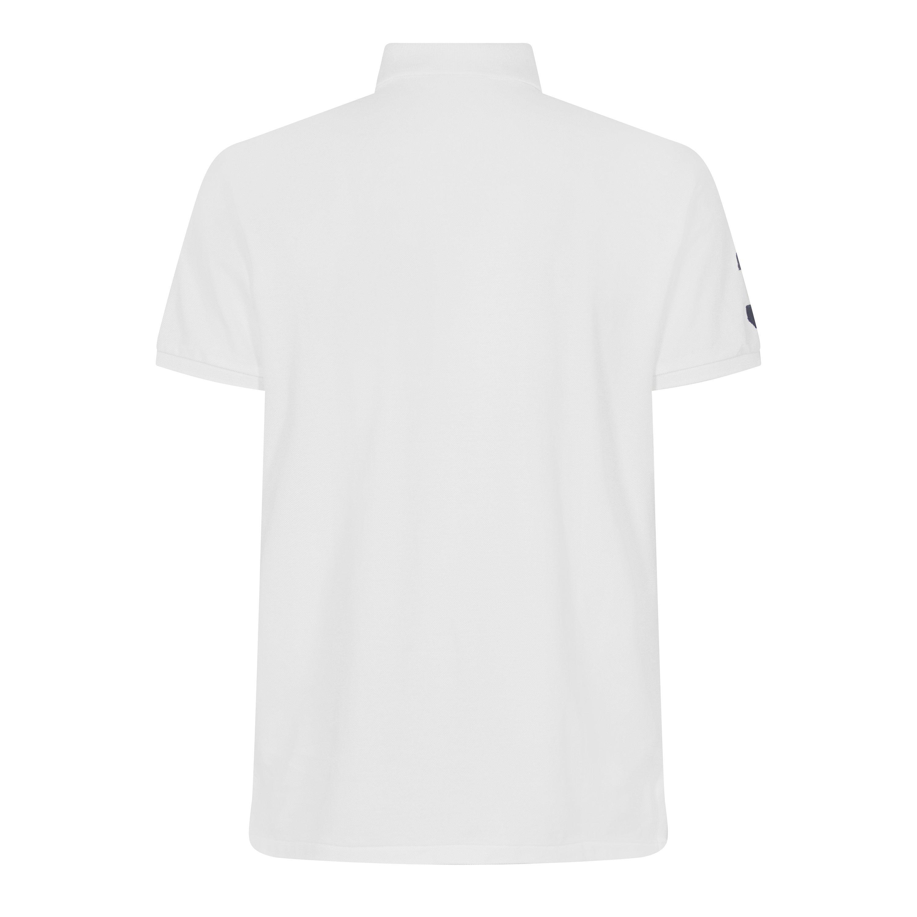 White - Polo Ralph Lauren - Men's Racing Short Sleeve Shirt - 2