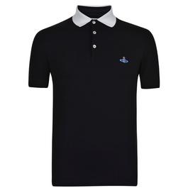 Vivienne Westwood Contrasting Collar Polo Shirt