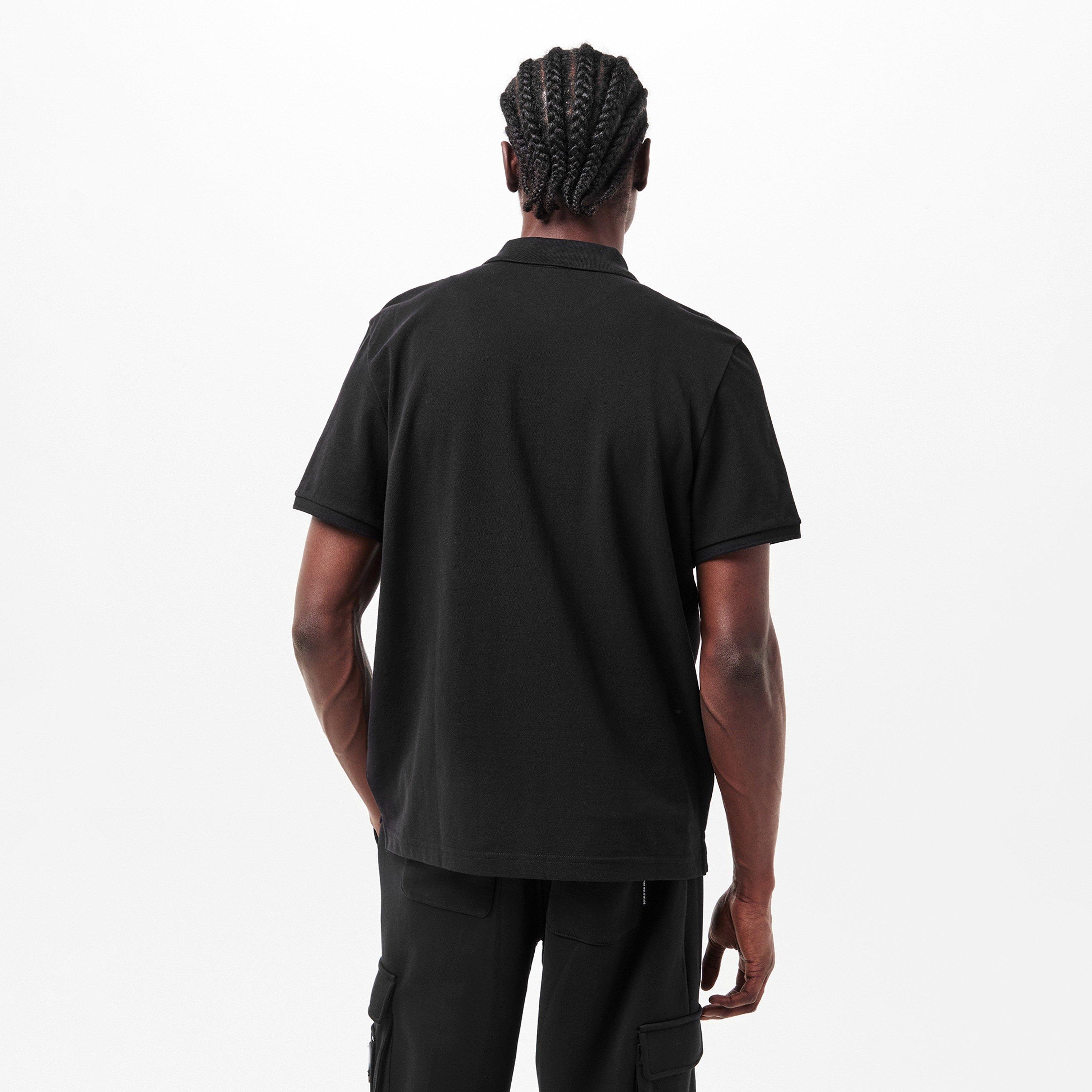 Black 292 - Moose Knuckles - Men's Short Sleeve Polo Shirt - 4