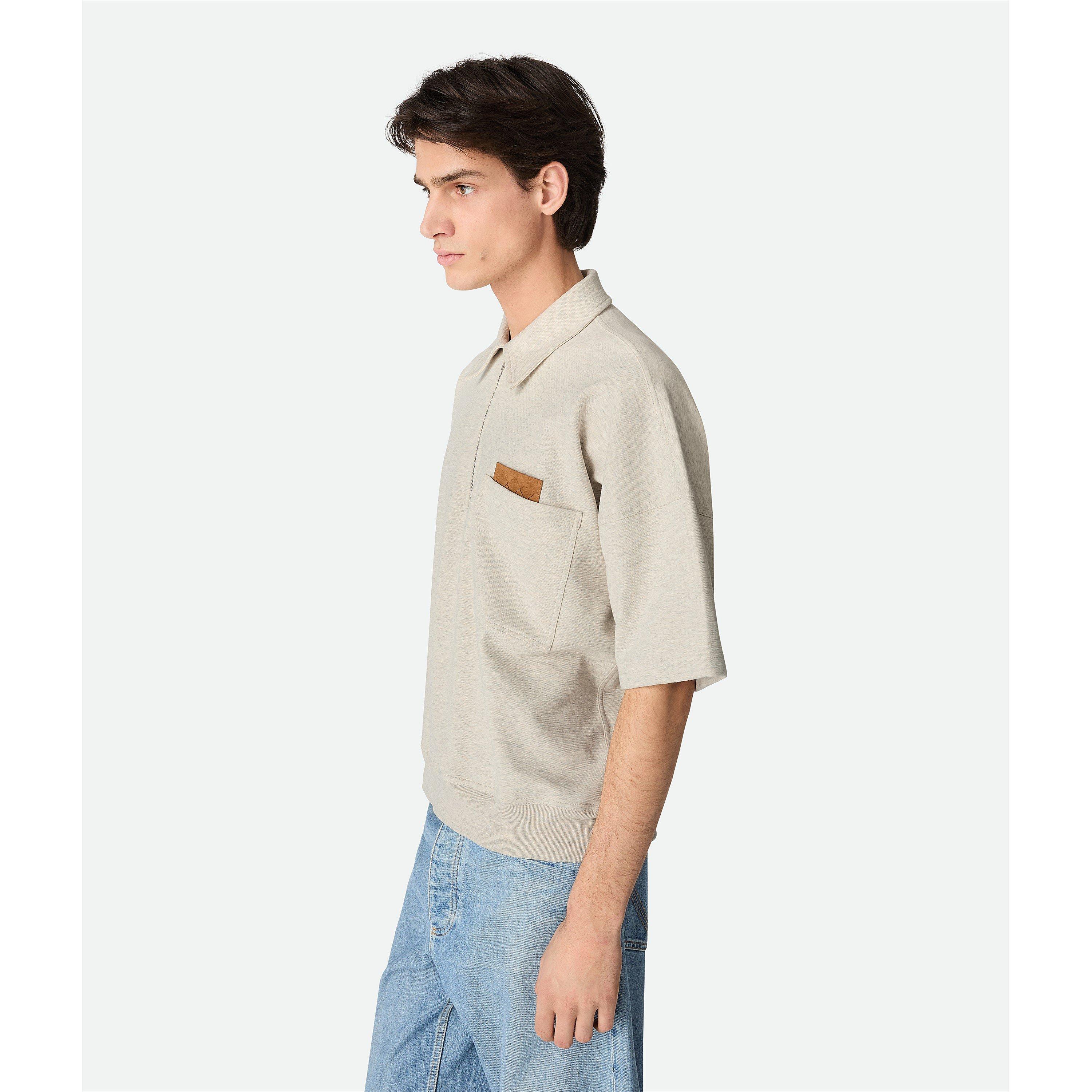 Grey - Bottega Veneta - Melange Polo - 2