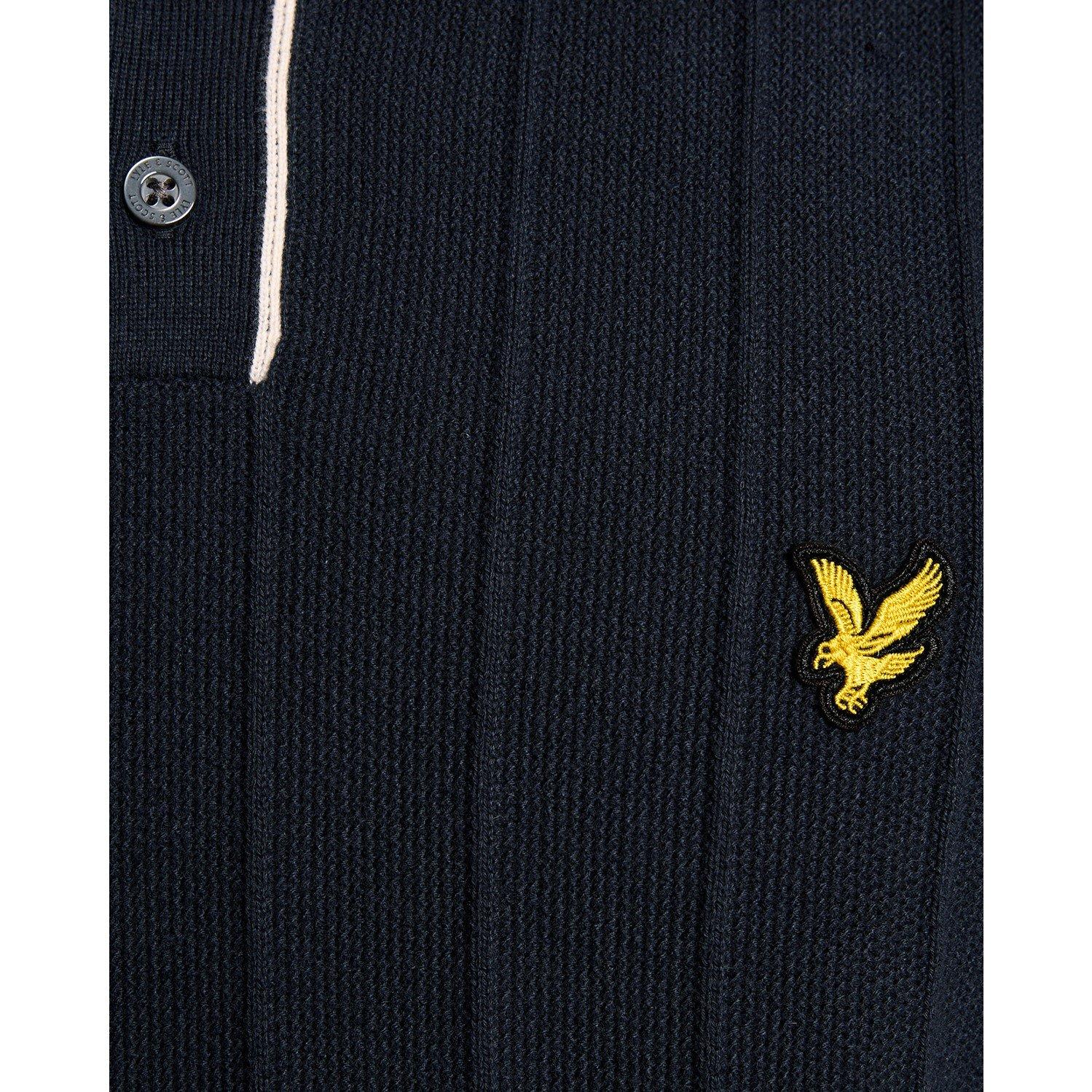 Lyle And Scott Men's Short Sleeve Polo Shirt - Dark Navy Z271 - S