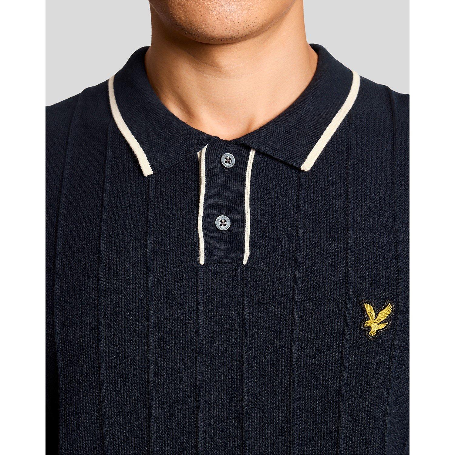 Dark Navy Z271 - Lyle and Scott - Men's Short Sleeve Polo Shirt - 4