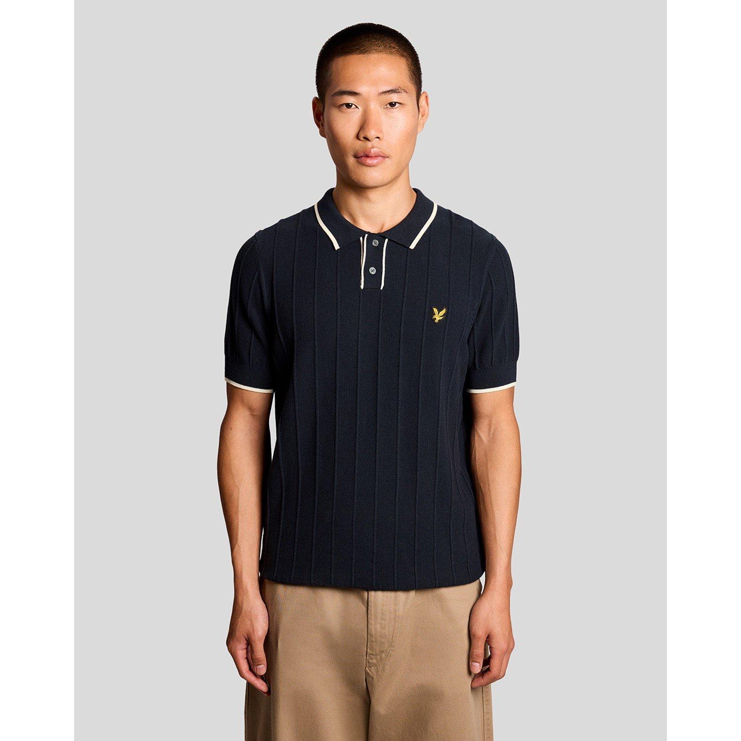 Dark Navy Z271 - Lyle and Scott - Men's Short Sleeve Polo Shirt - 6