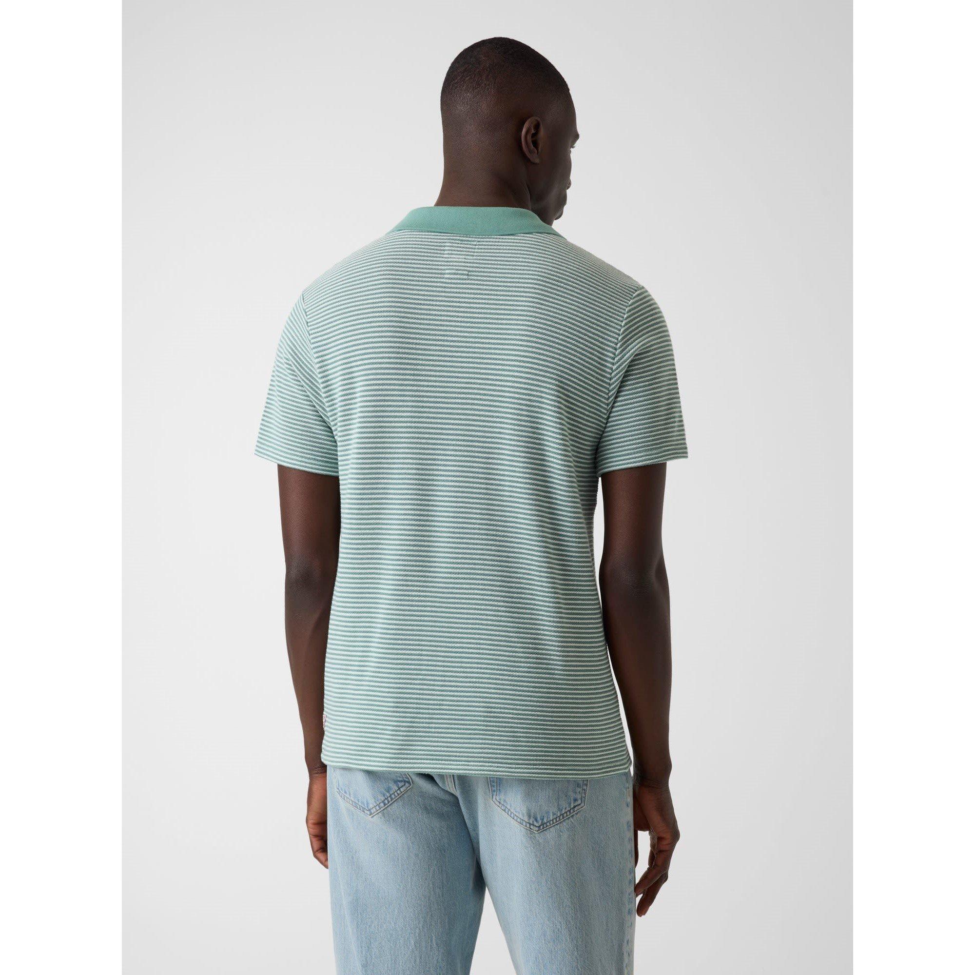 Slick Blue - Guess - Men's RFit Short Sleeve Polo Shirt - 3