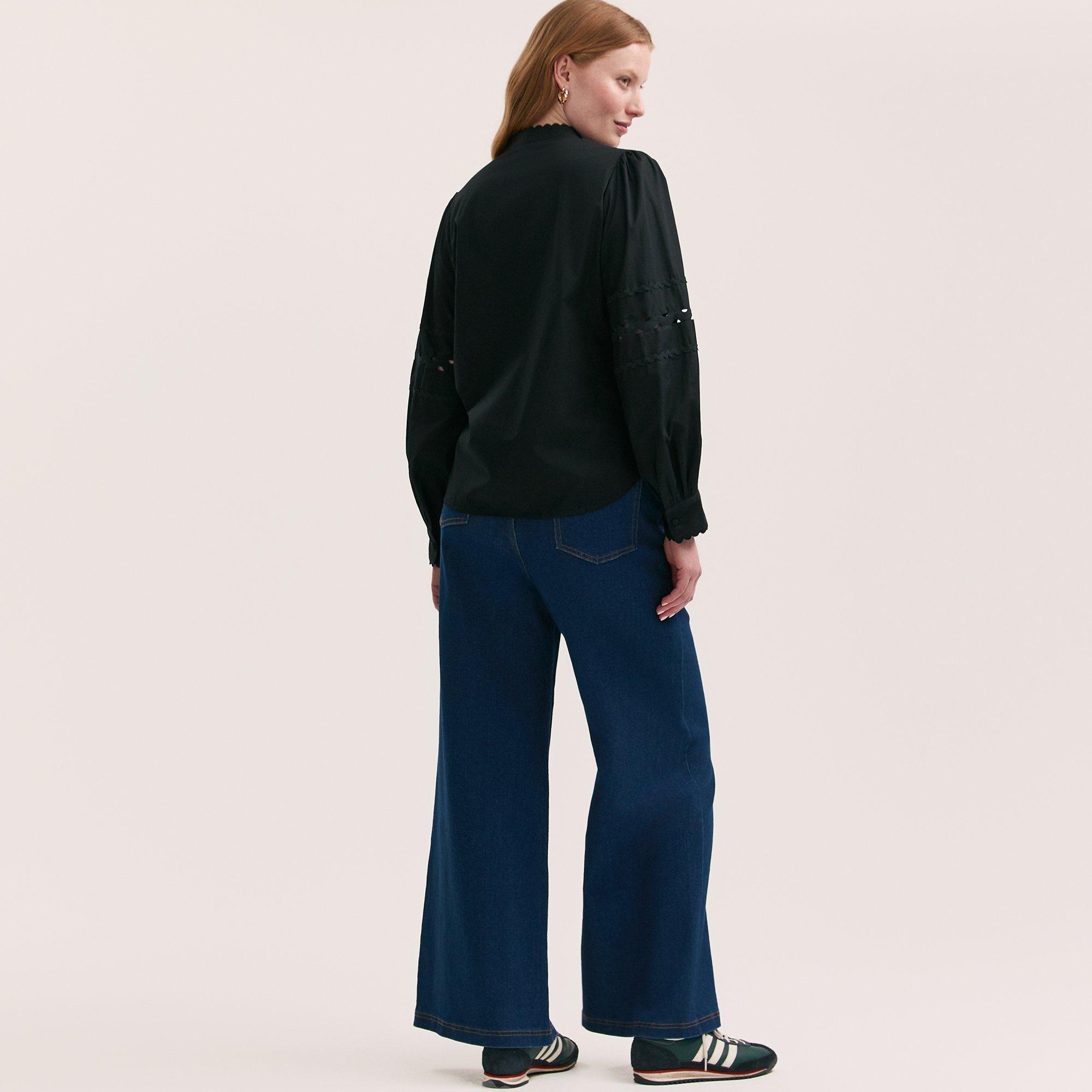 Black - Finery - Women's Paulie Long-Sleeve Blouse - 4