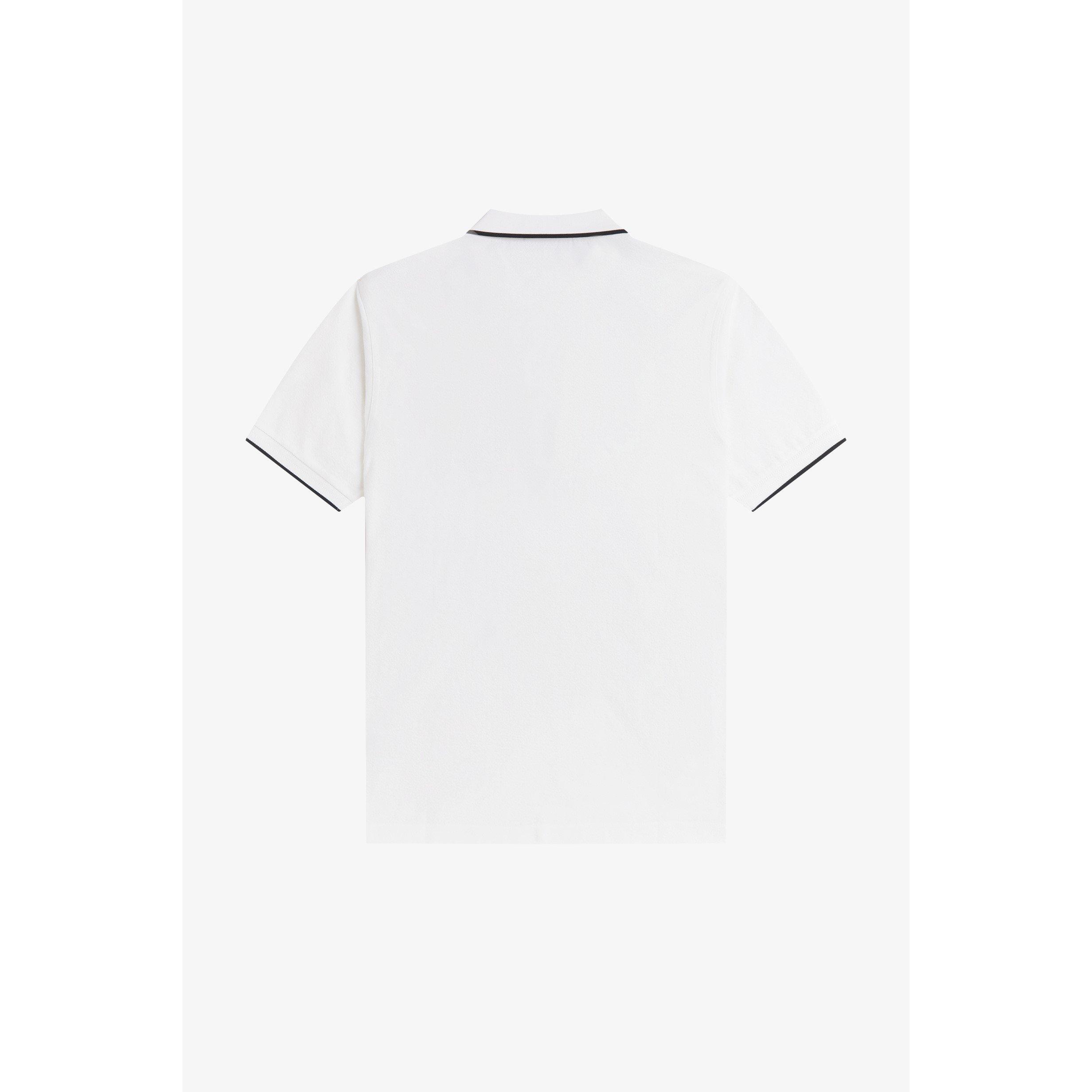 White 129 - Fred Perry - Men's Short Sleeve Polo Shirt - 2