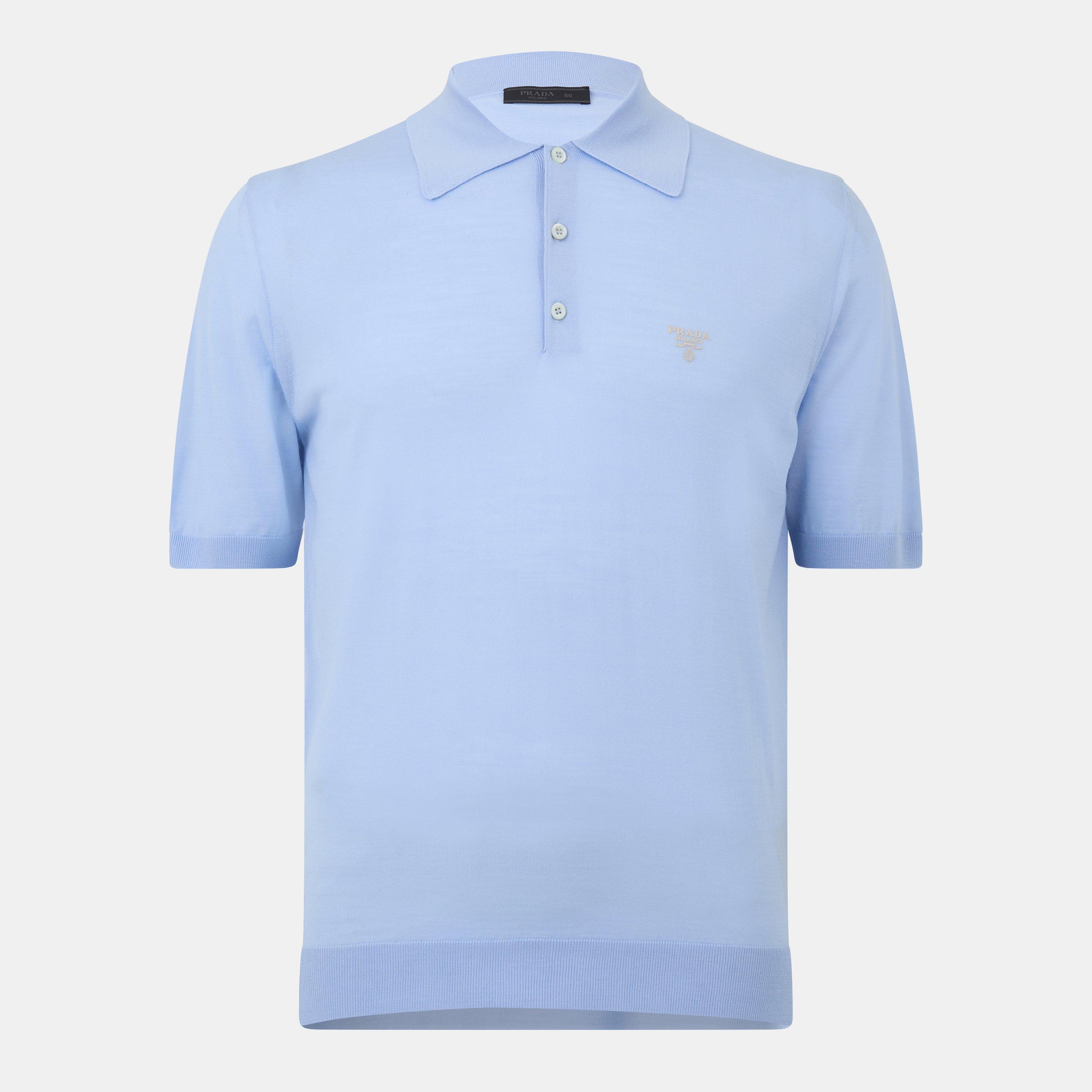 Prada Fine Wool Polo Shirt | Cruise Fashion