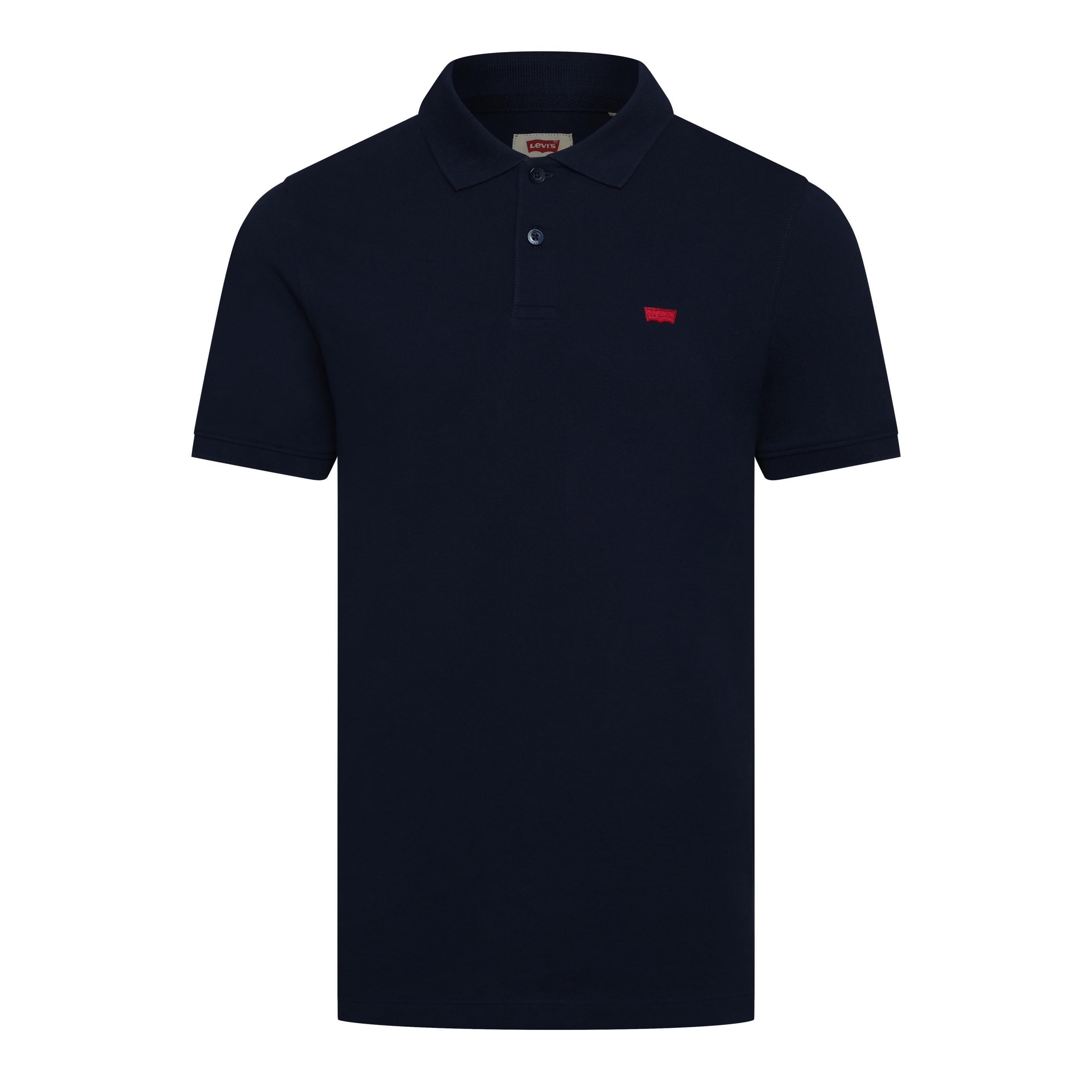 Levis Levis Slim Housemark Polo Bright Whi - Naval Academy - M