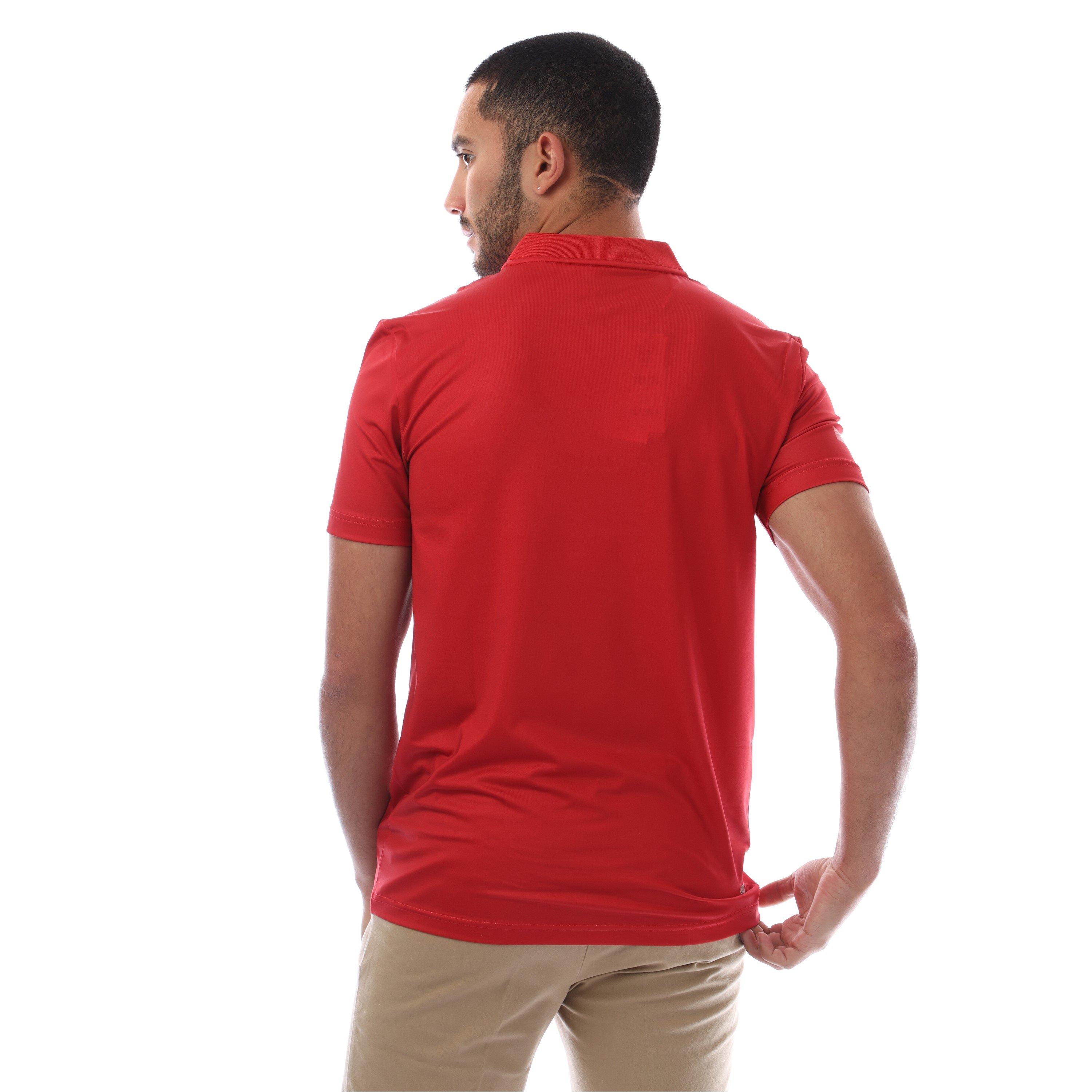 Rouge - Lacoste - Short-Sleeve Polo Shirt - 3