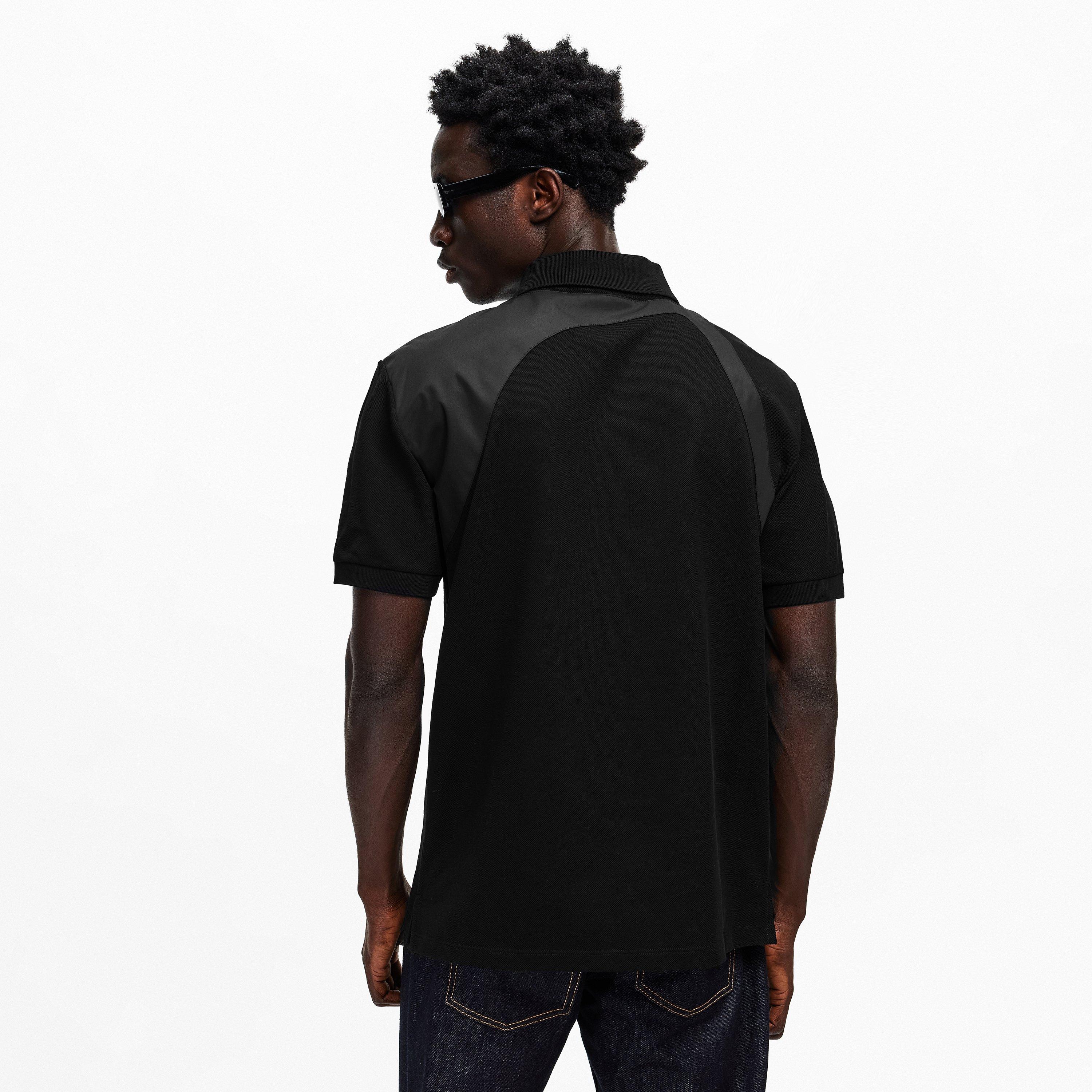 Alexander McQueen Men's Alex Harness Short Sleeve Polo Shirt