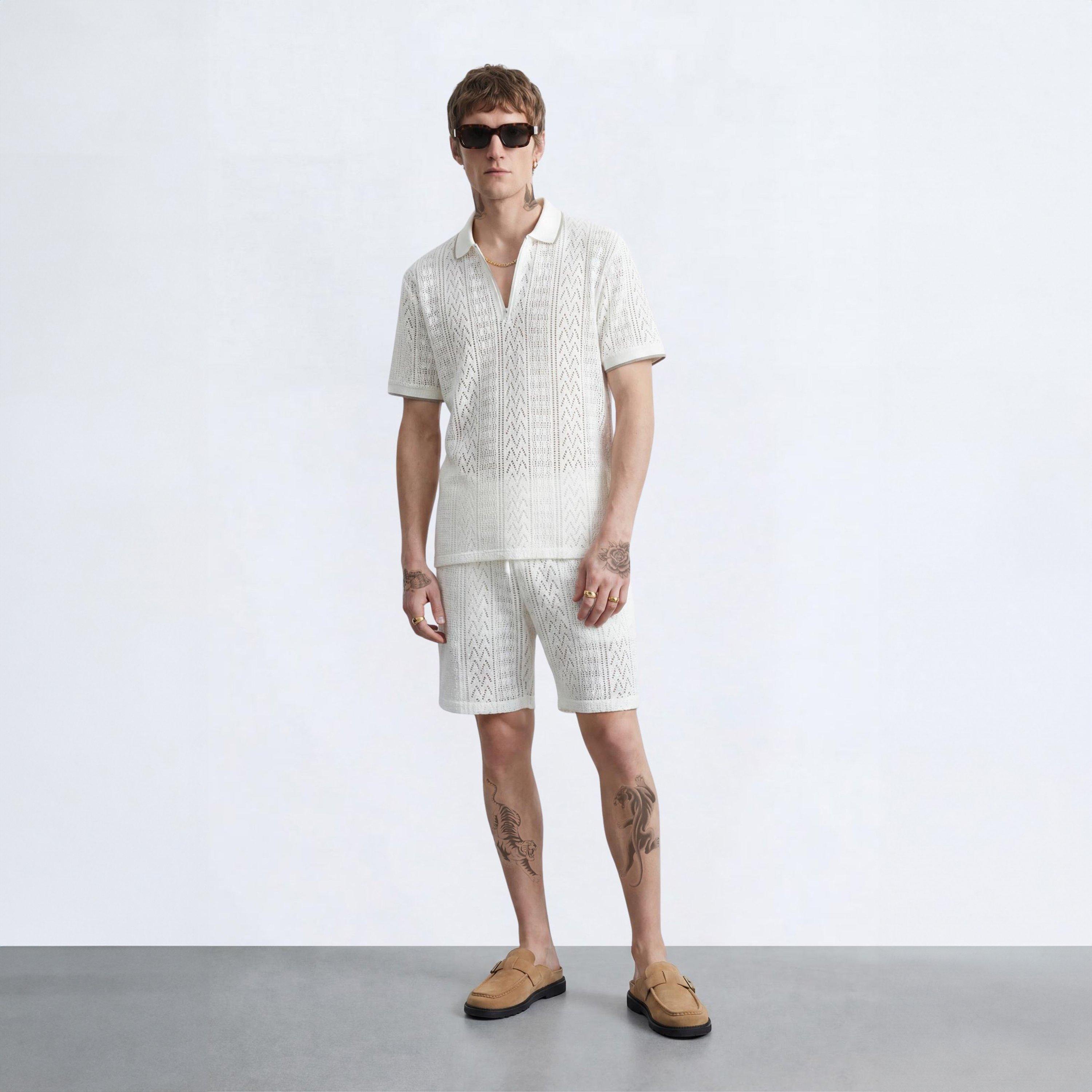 Cream - Twisted Tailor - TT Oscar Tipped Polo Sn72 - 6