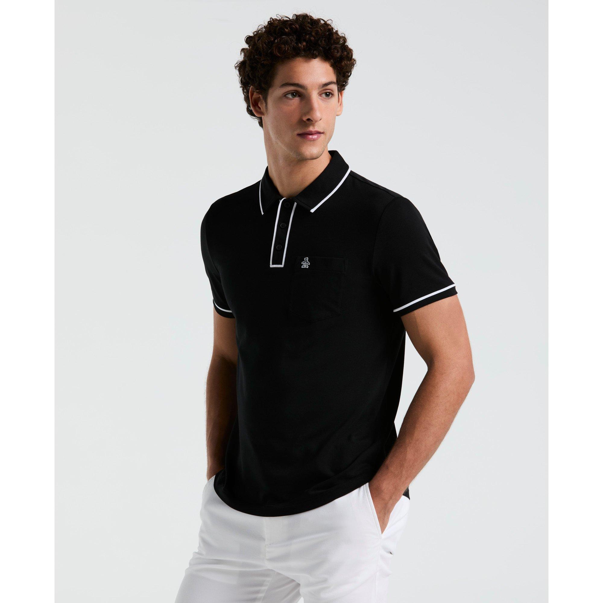 True Black - Original Penguin - Short-Sleeve Polo Shirt - 4