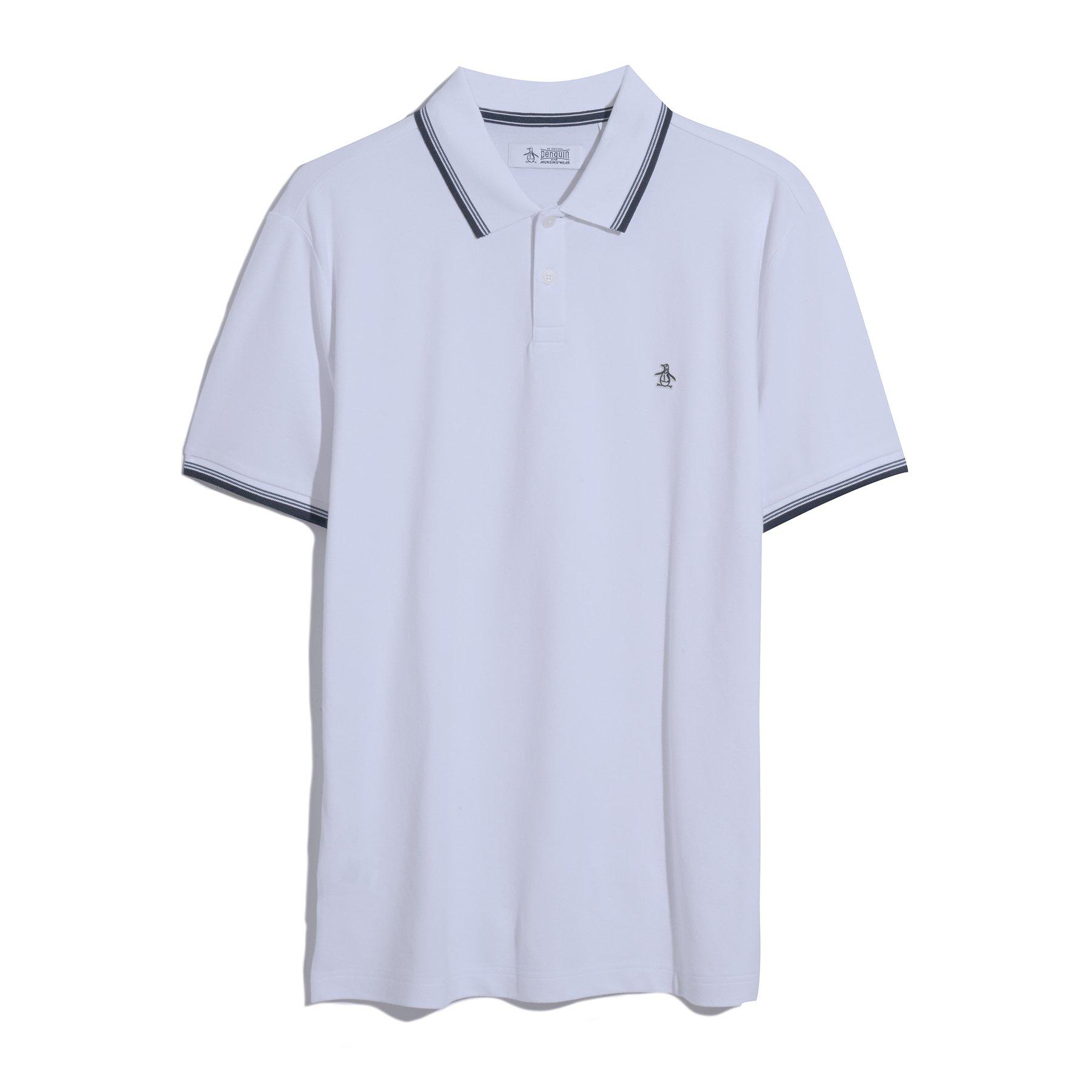 Bright White - Original Penguin - Men's Short Sleeve Polo Shirt