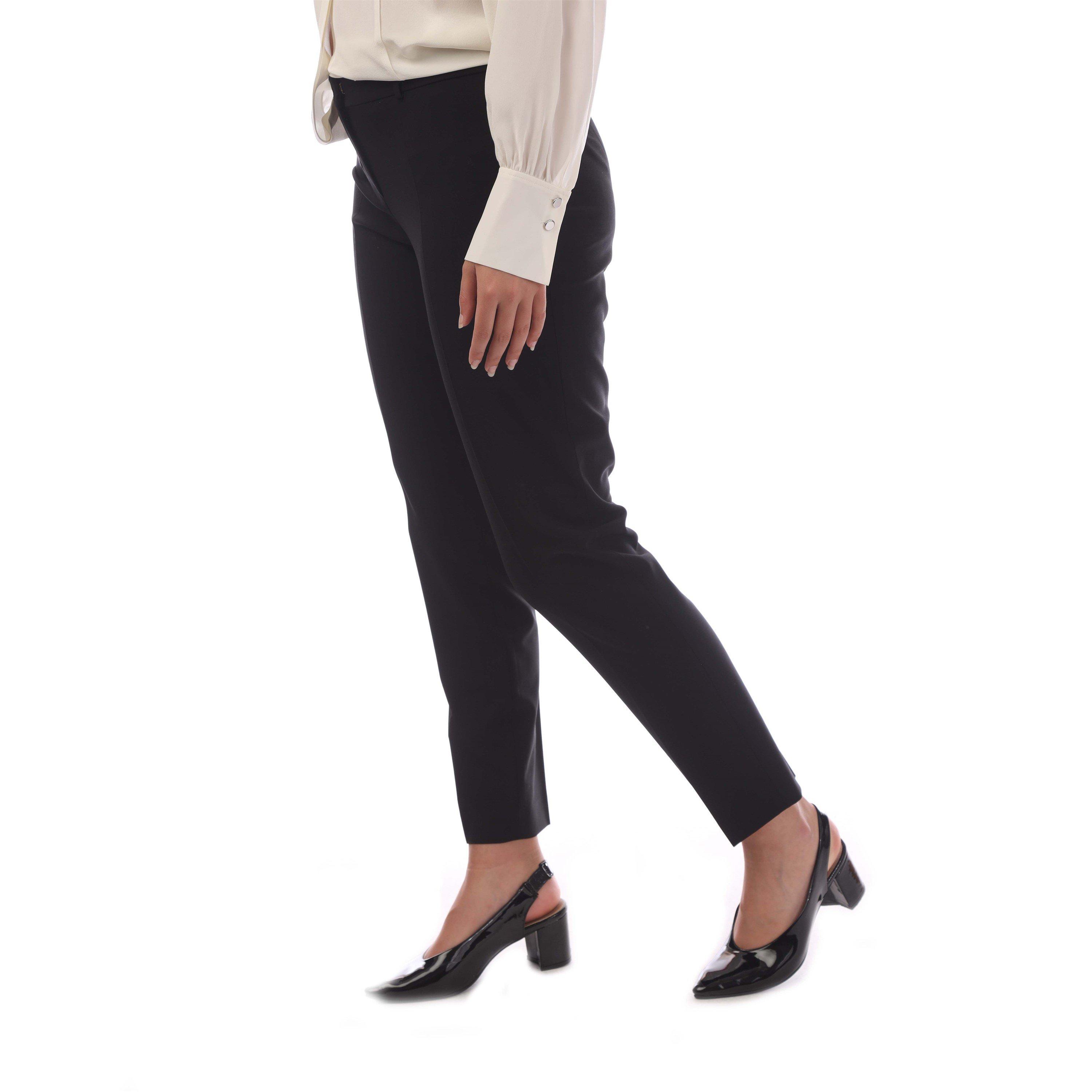 Black - Boss - Women's Tiluna Straight Trousers - 2
