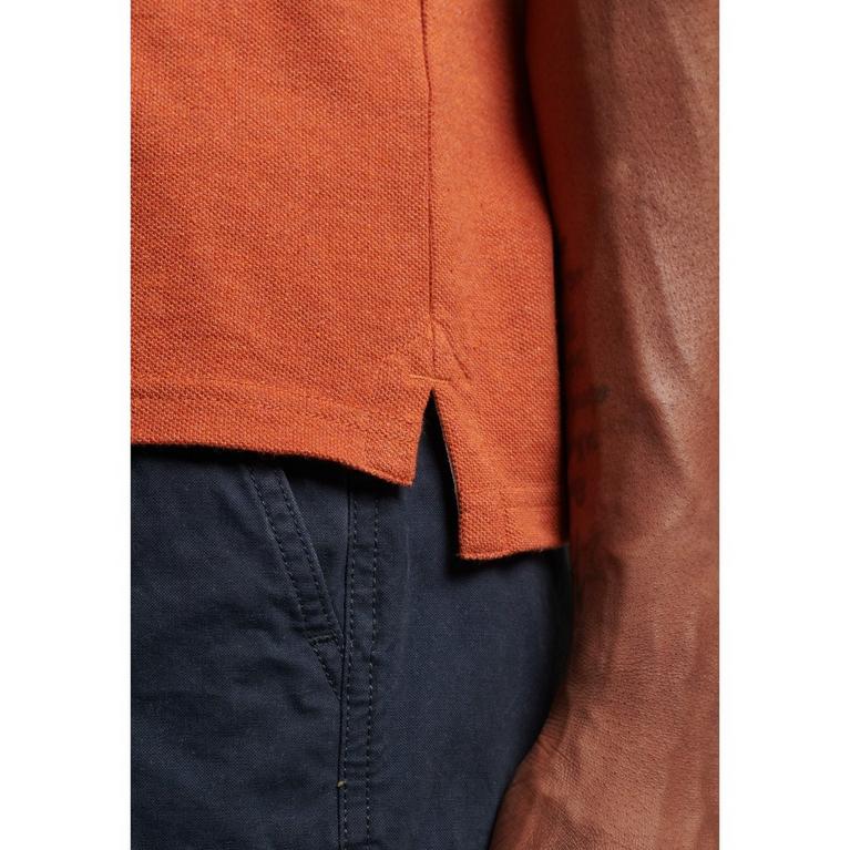 Orange 5EY - Superdry - Camisa Polo Calvin Klein Reta Lisa Azul-Marinho - 5