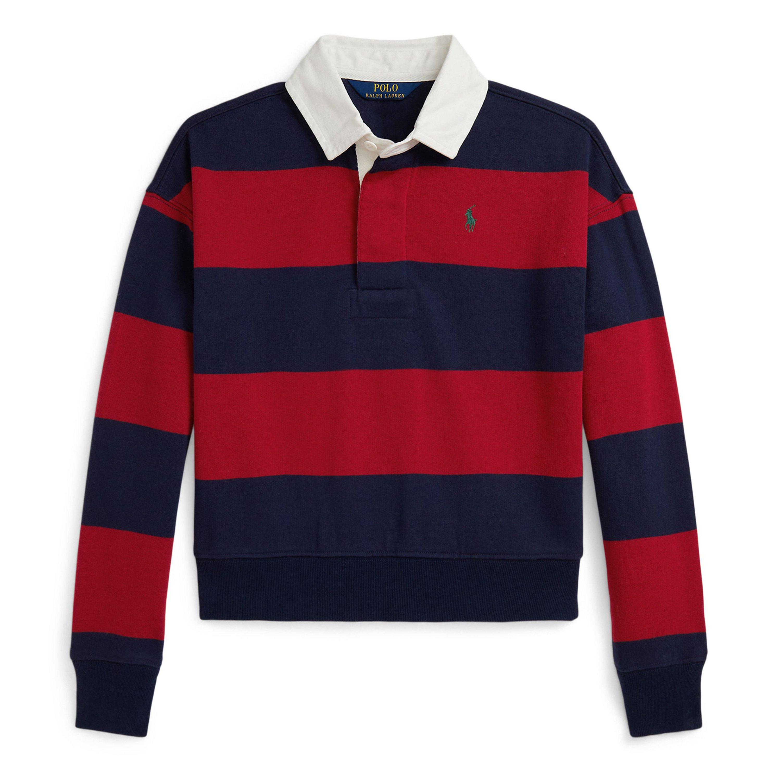 Red/Navy - Polo Ralph Lauren - Kids' Rugby Shirt - 1