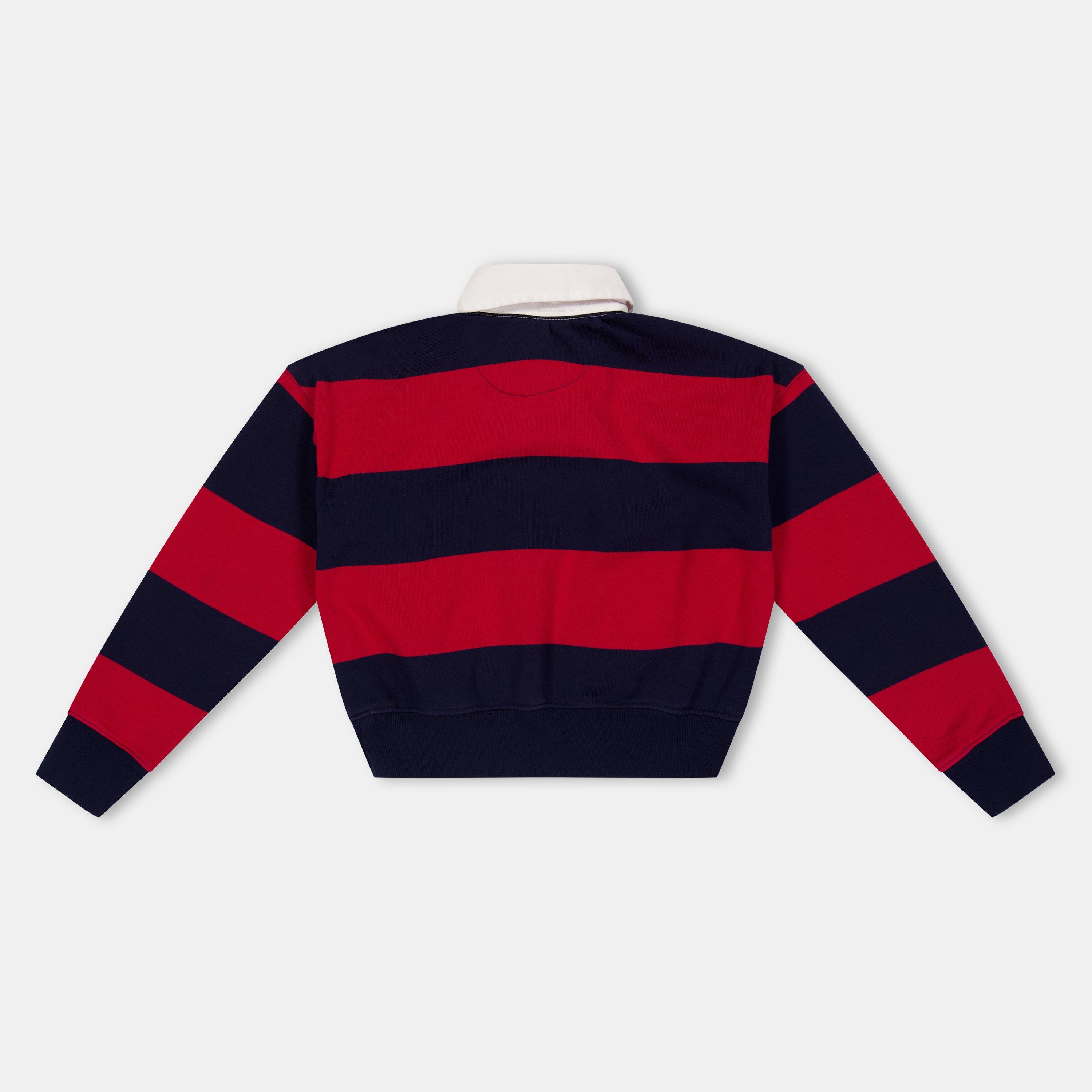 Red/Navy - Polo Ralph Lauren - Kids' Rugby Polo Shirt - 2