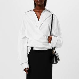 Balenciaga Wrap Cotton Shirt