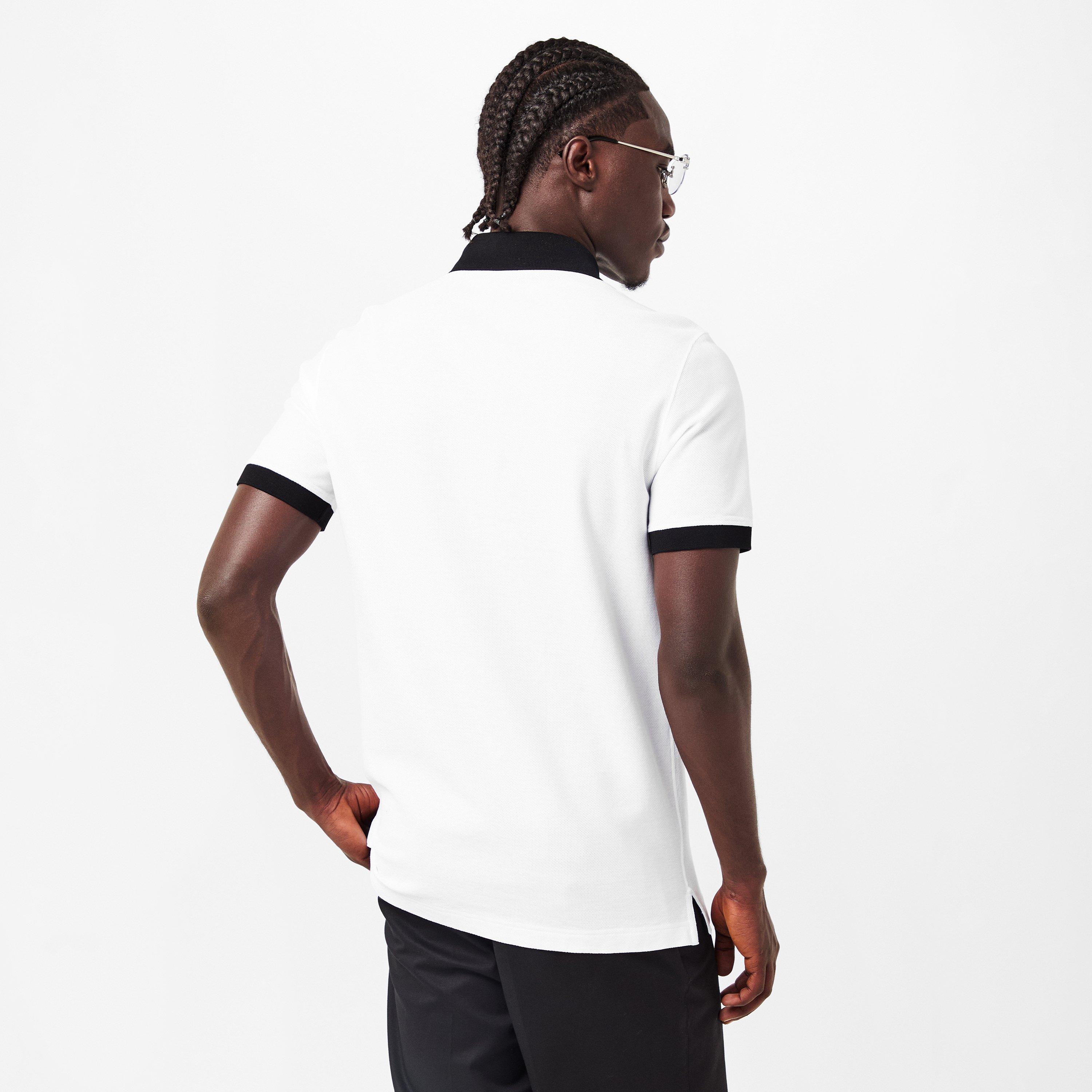 W0800 Bianco - Dolce and Gabbana - Men's Short-Sleeve Polo - 4