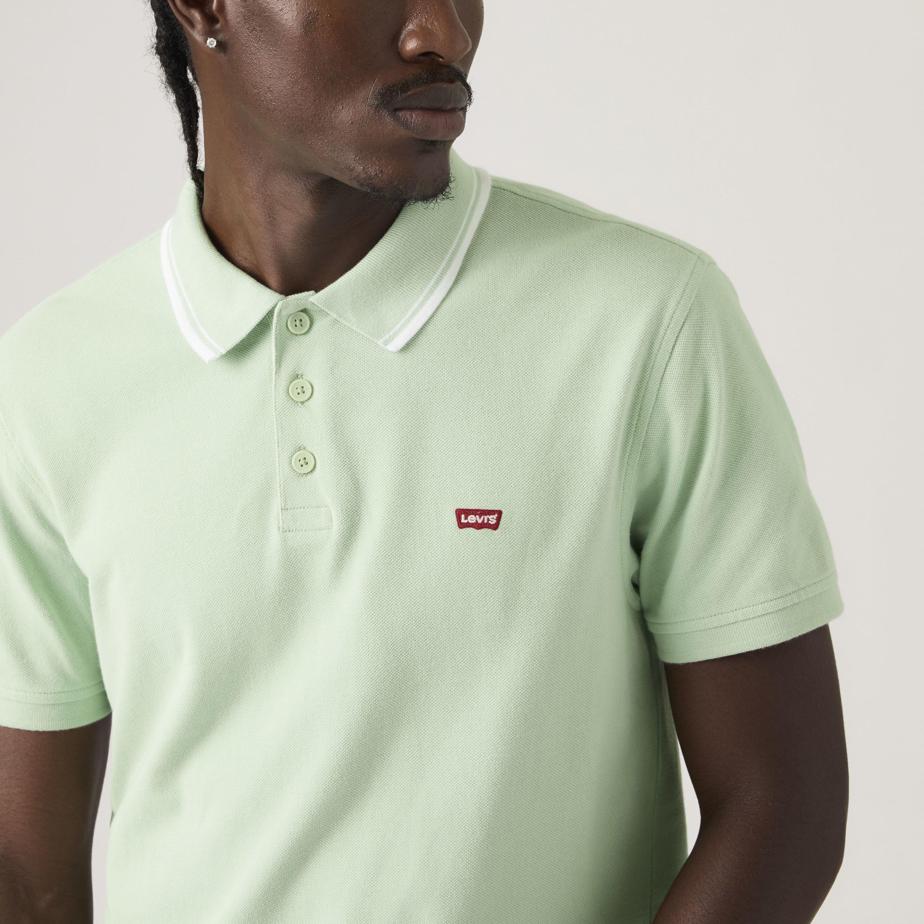 CAMEO GREEN - Levis - Levis Housemark Polo Shirt - 4