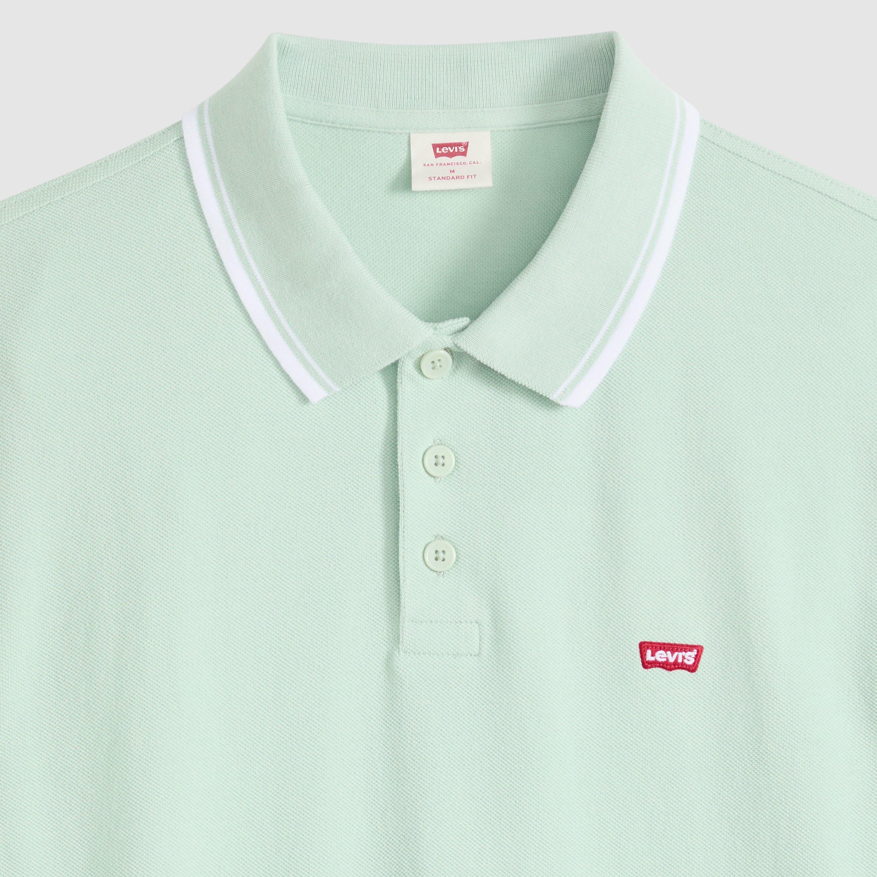 CAMEO GREEN - Levis - Levis Housemark Polo Shirt - 5