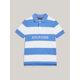 Tommy Hilfiger Stripe Polo Juniors