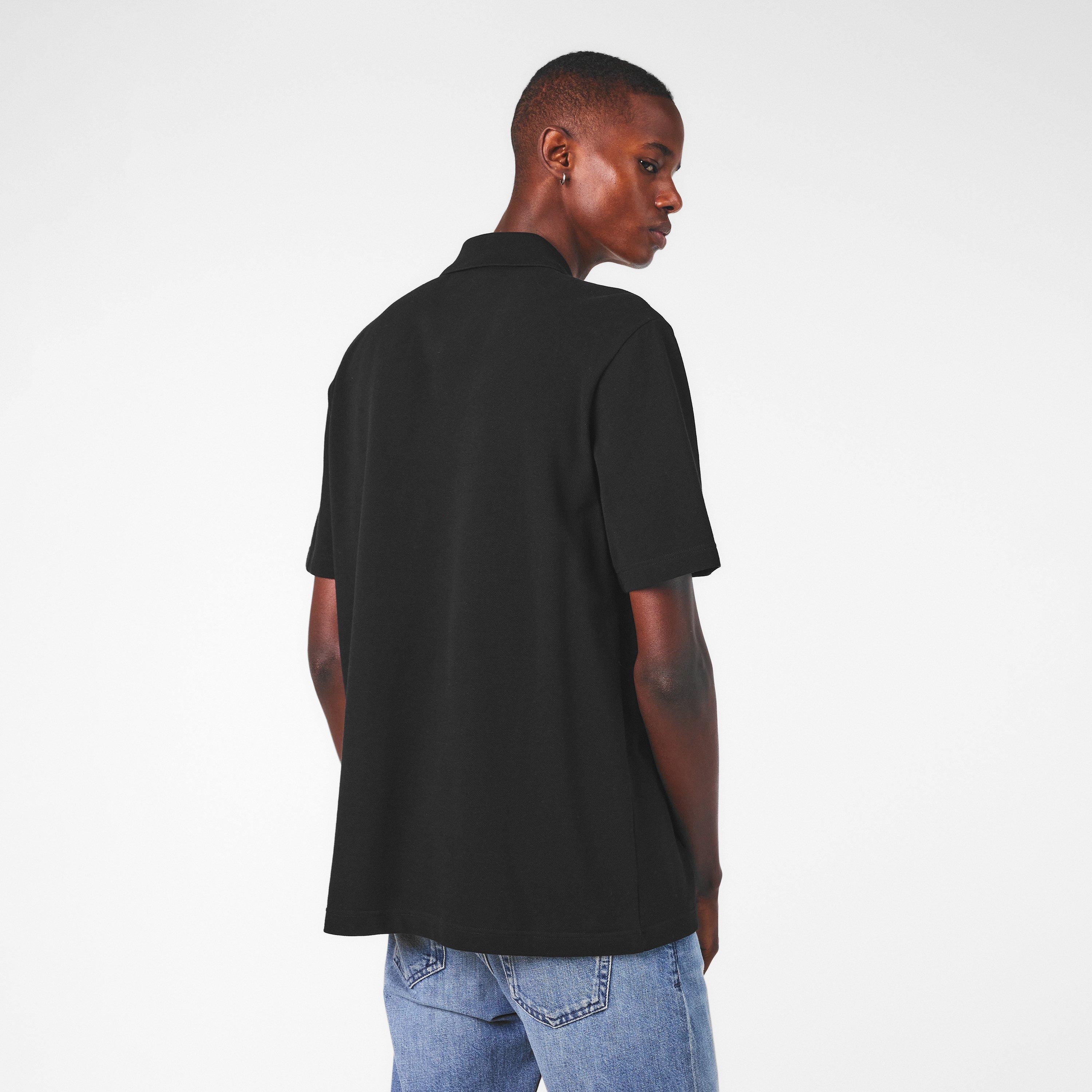 Black - Fendi - Men's Short-Sleeve Polo - 4