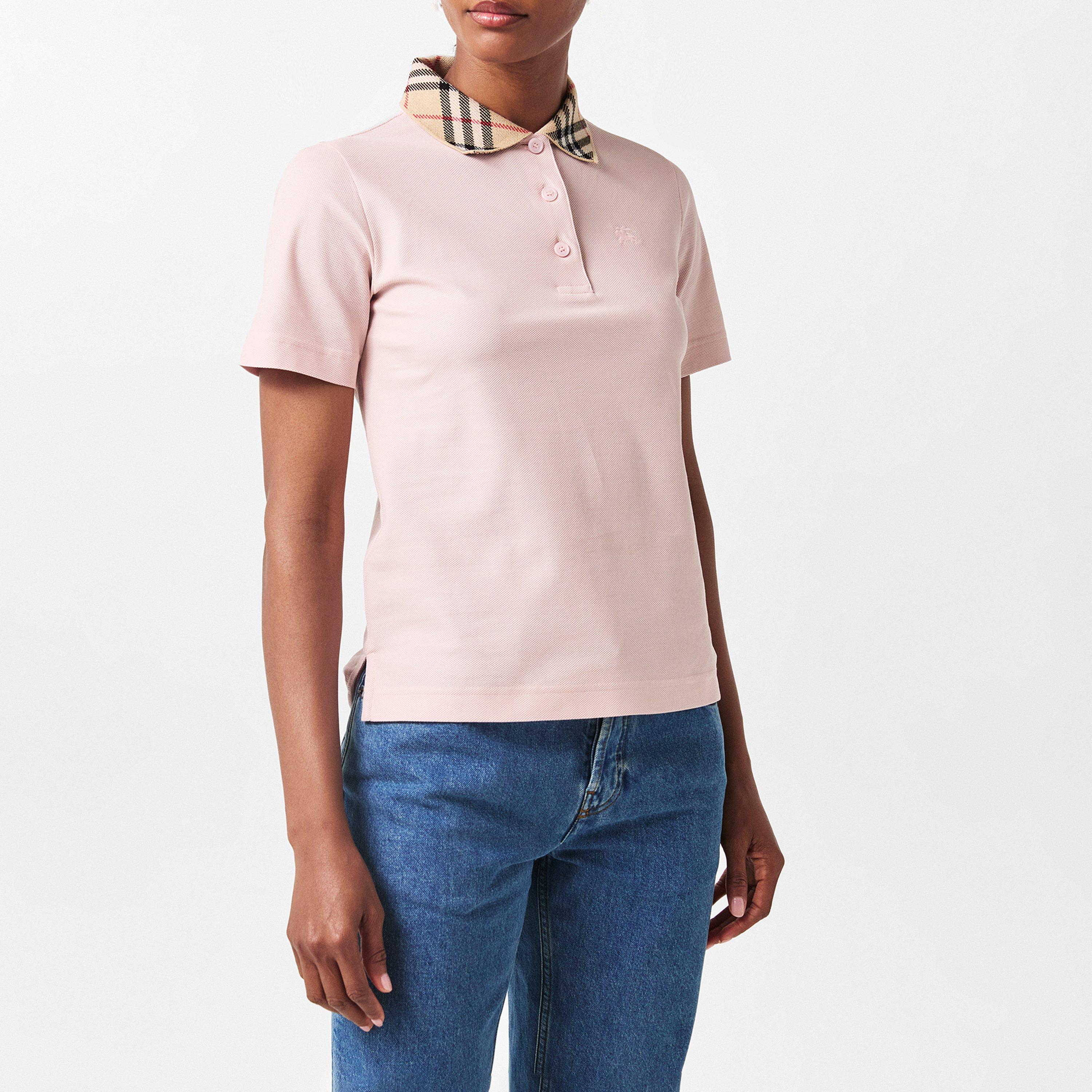 Bouquet - Burberry - Women's Short-Sleeve Polo Shirt - 3