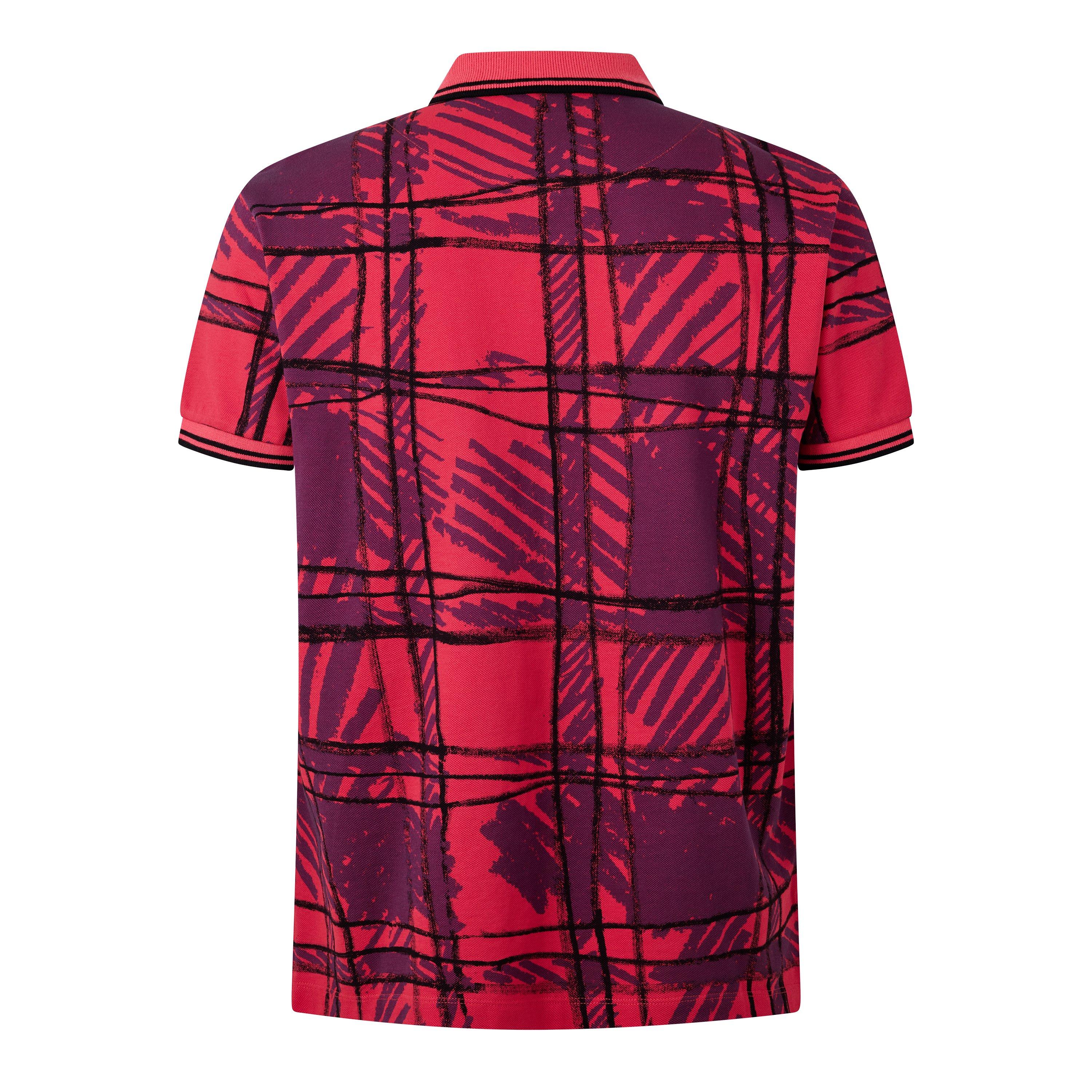 Red - Vivienne Westwood - Viv Scribble Polo Sn63 - 2