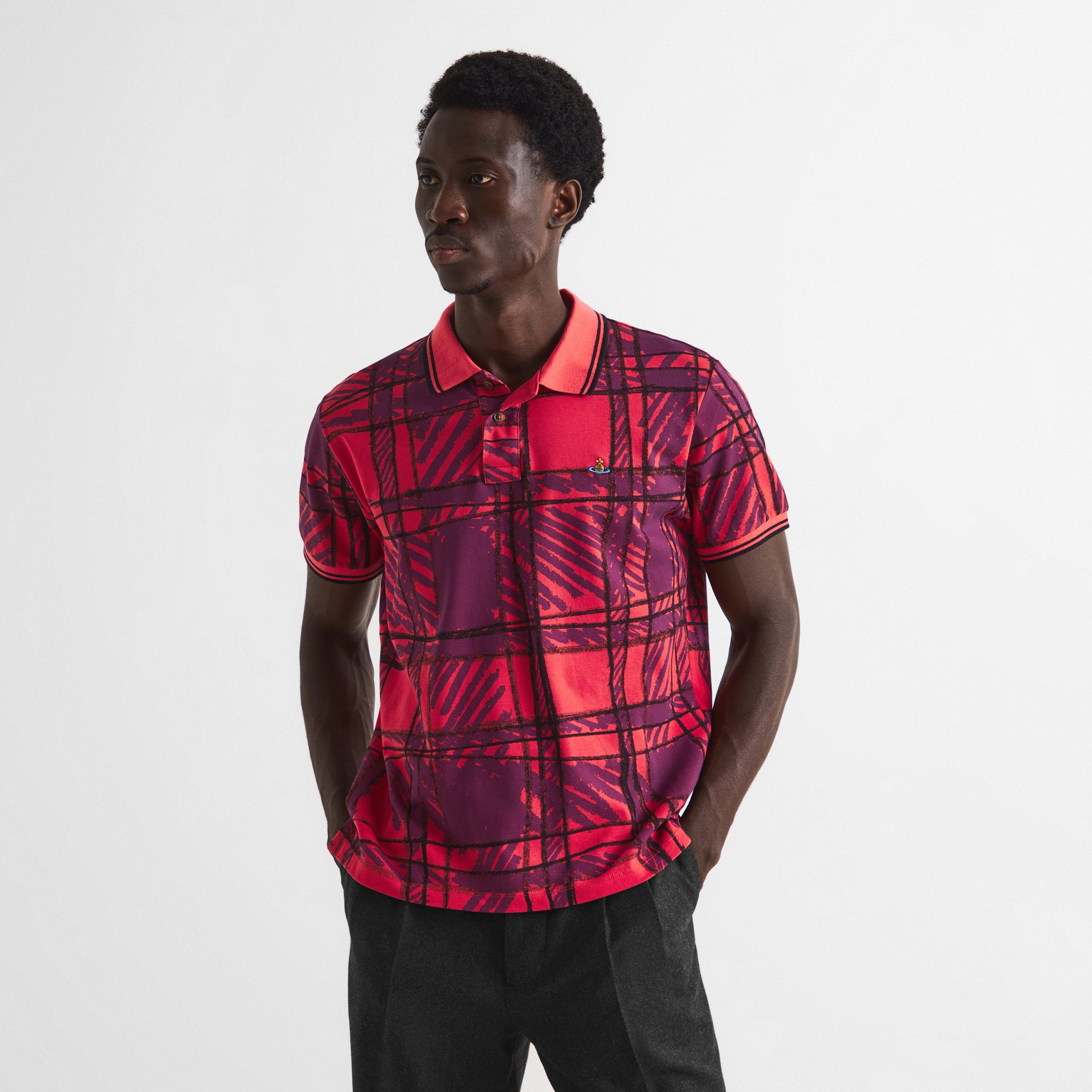 Red - Vivienne Westwood - Viv Scribble Polo Sn63 - 3