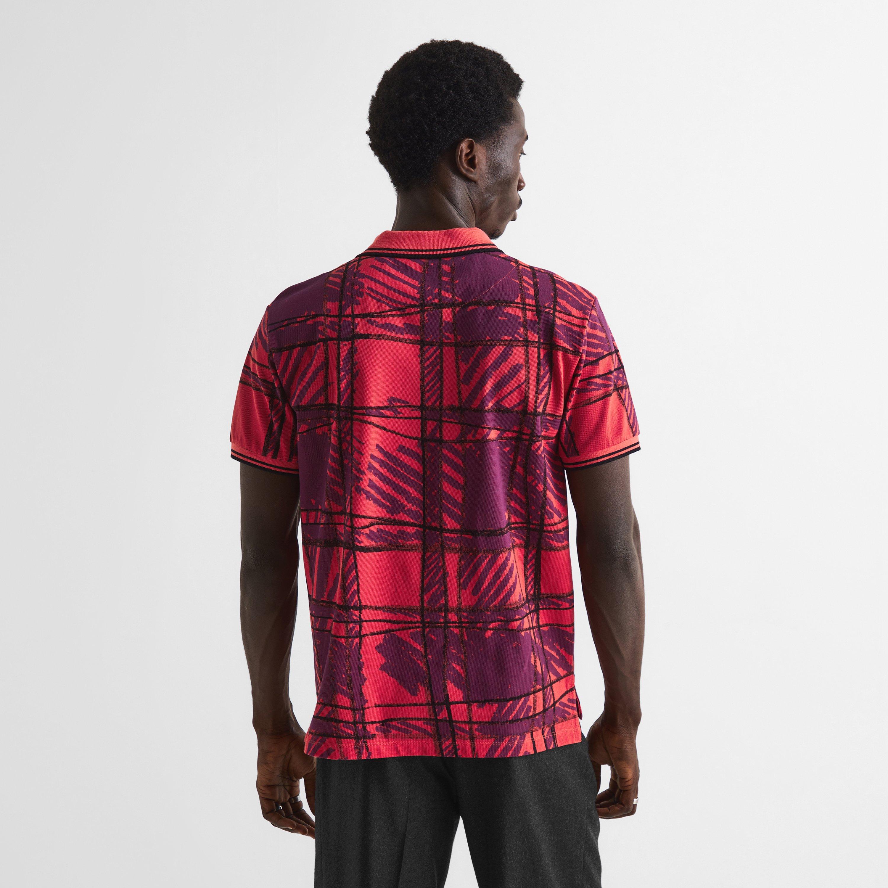 Red - Vivienne Westwood - Viv Scribble Polo Sn63 - 4