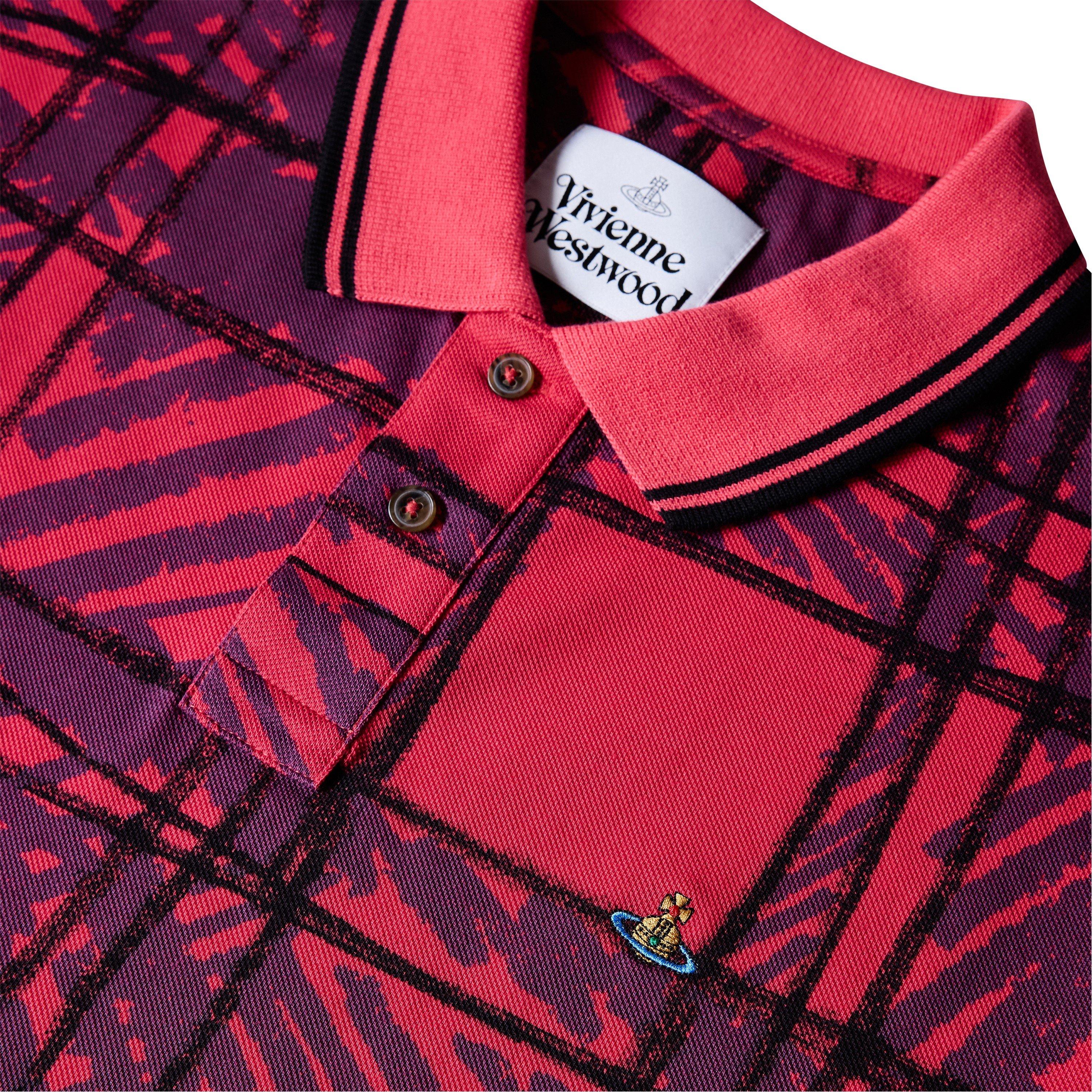 Red - Vivienne Westwood - Viv Scribble Polo Sn63 - 3