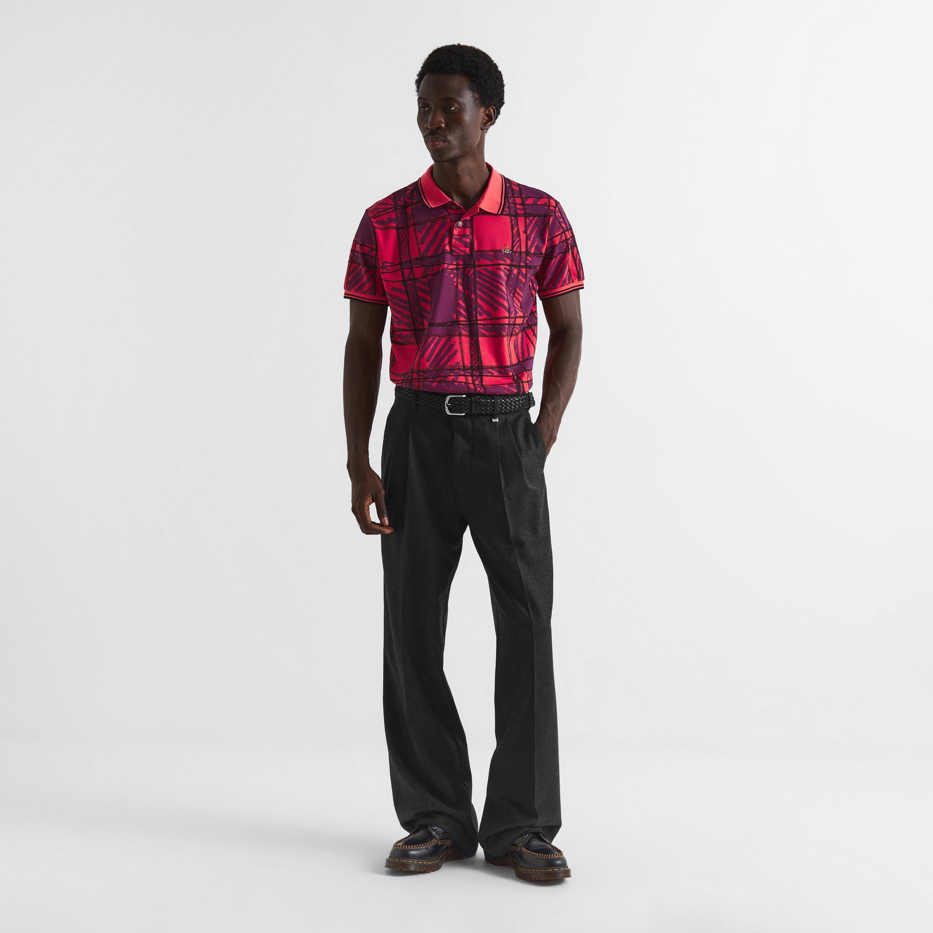 Red - Vivienne Westwood - Viv Scribble Polo Sn63 - 6