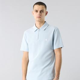 Pretty Green Islington Zip Polo Shirt