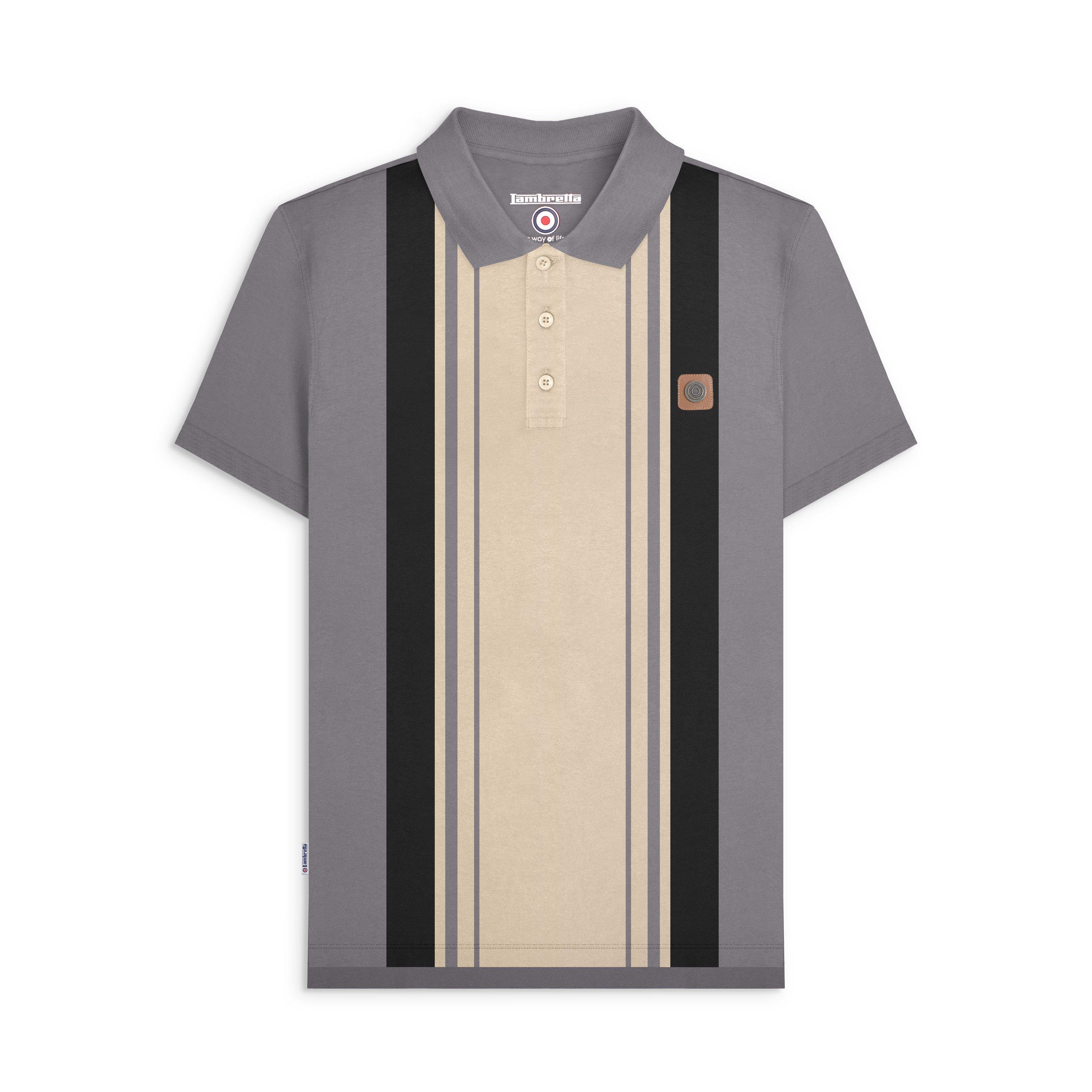 Lambretta Men's Classic Po Sn64 - Iron - Small