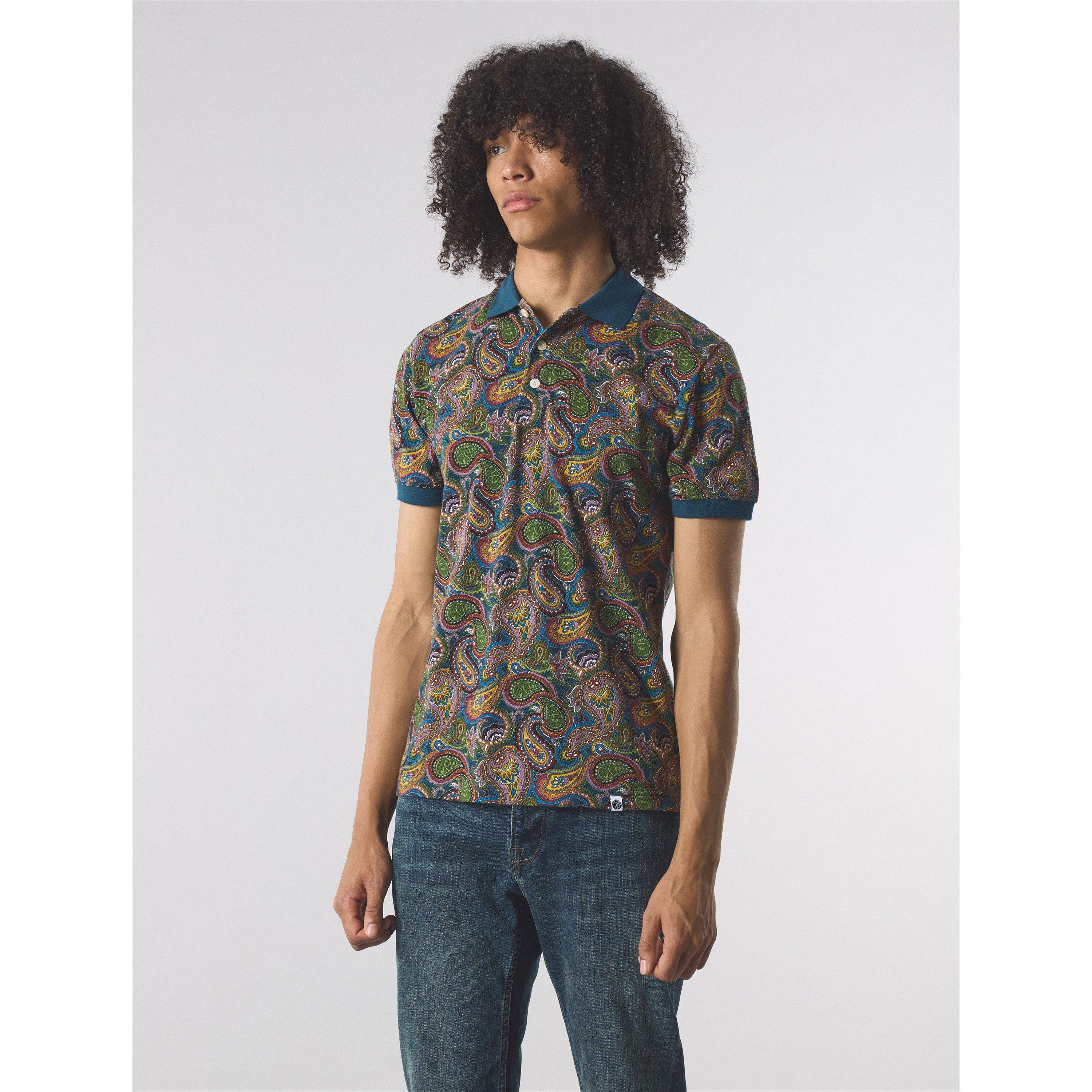 Multi - Pretty Green - Men's Short-Sleeve Polo Shirt - 2