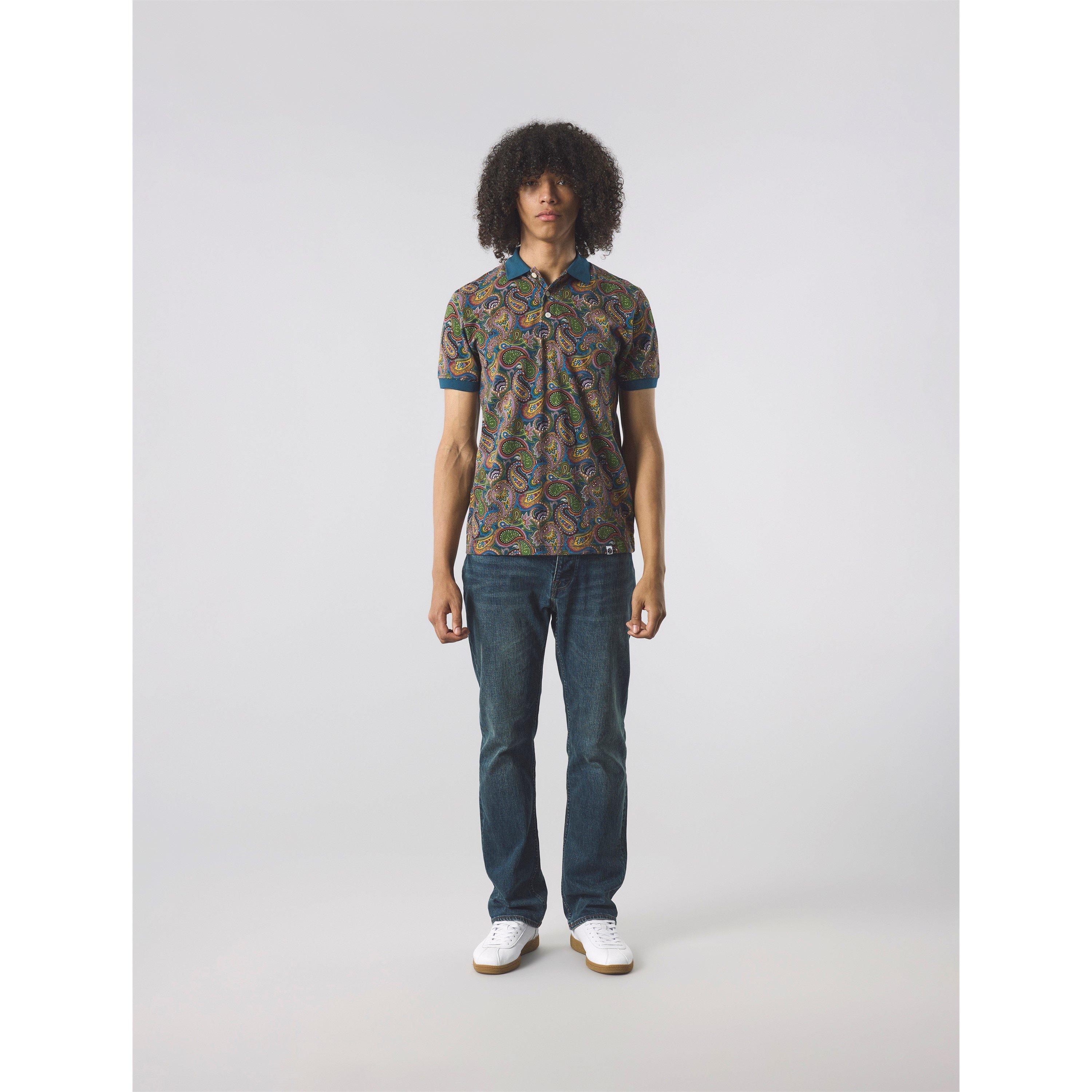 Multi - Pretty Green - Men's Short-Sleeve Polo Shirt - 5