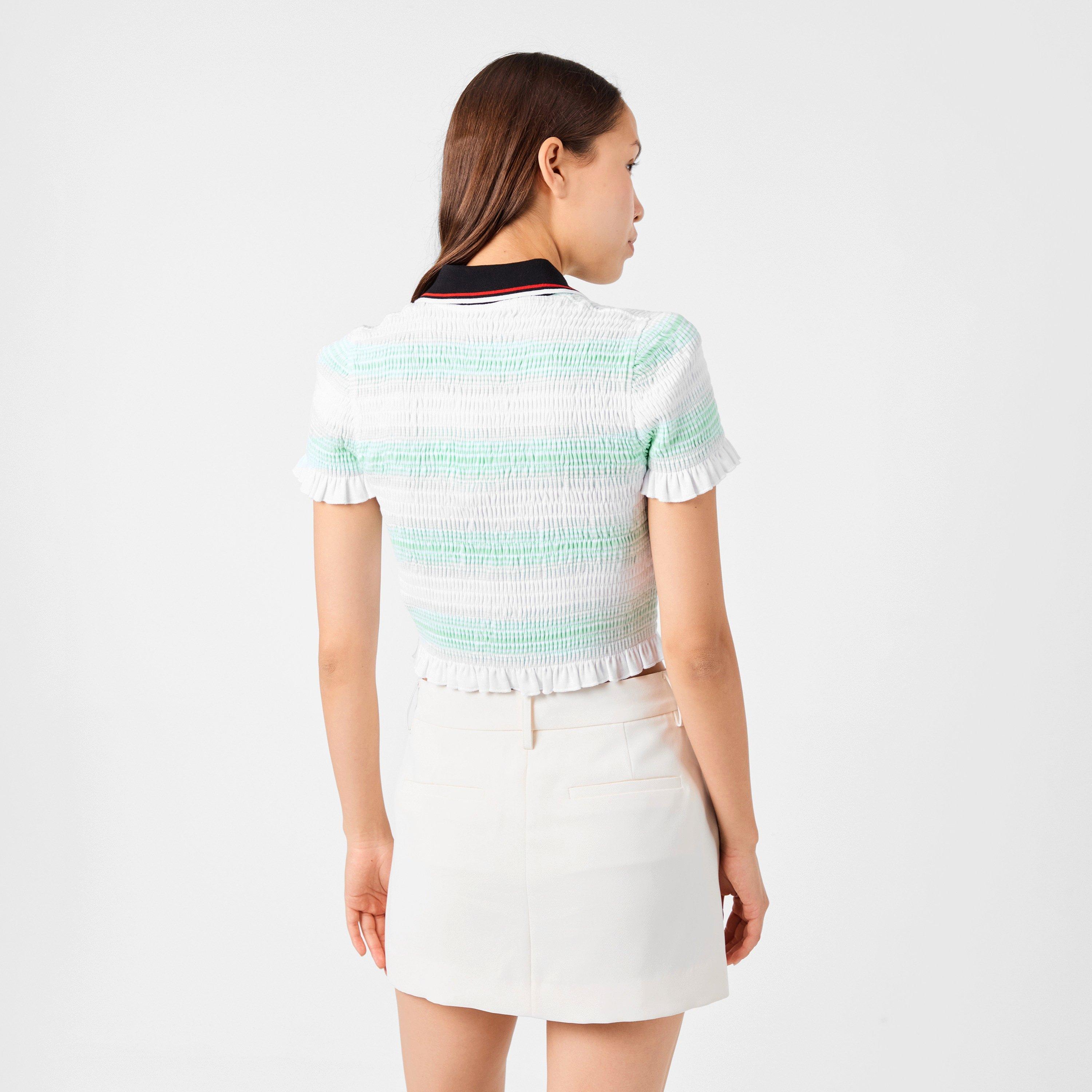 Mint - Casablanca - Women's Casa Short-Sleeve Polo Shirt - 4