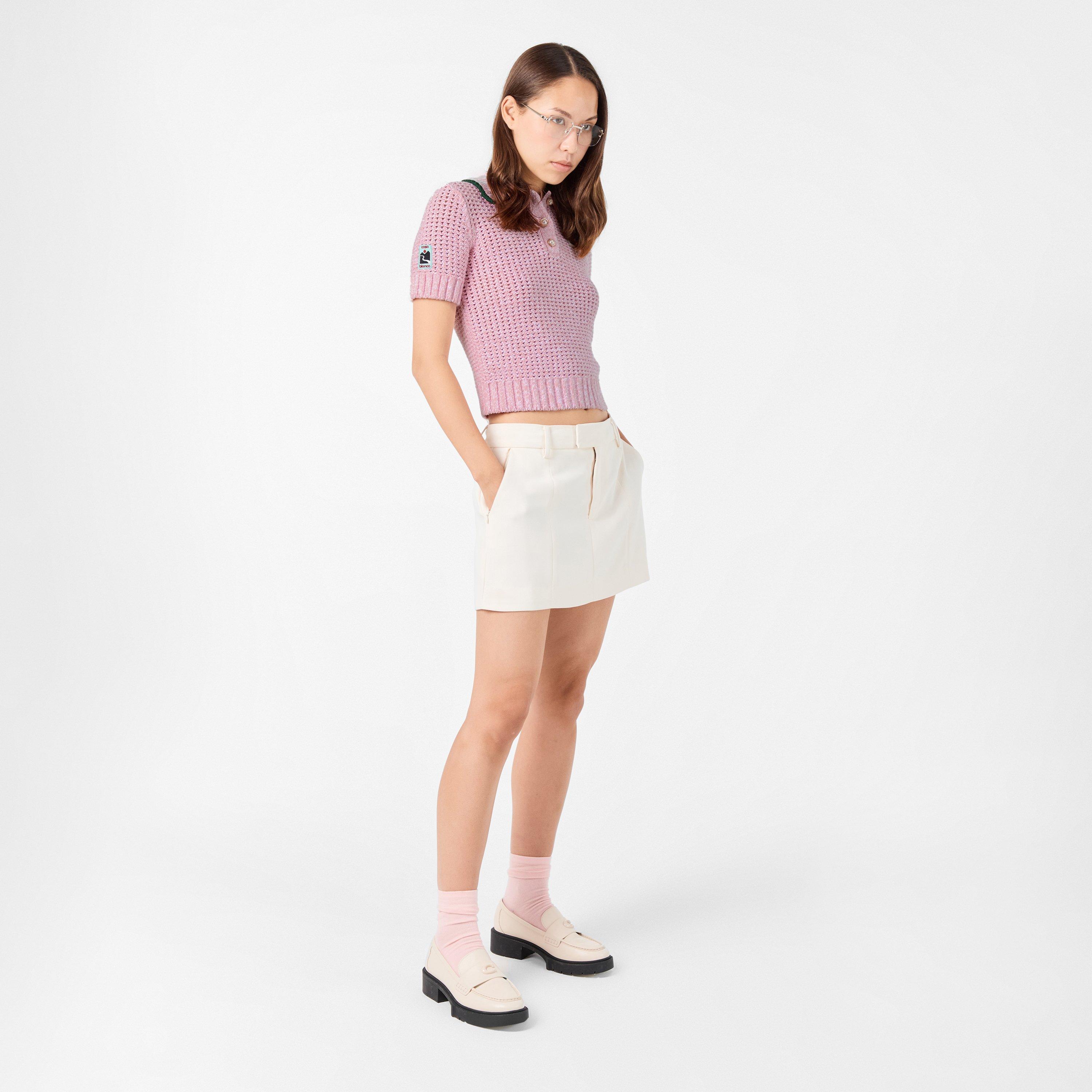 Pink - Casablanca - Women's Casa Short-Sleeve Polo Shirt - 6