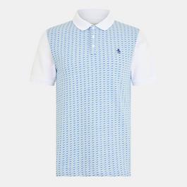 Original Penguin Jacquard Short-Sleeve Polo Shirt