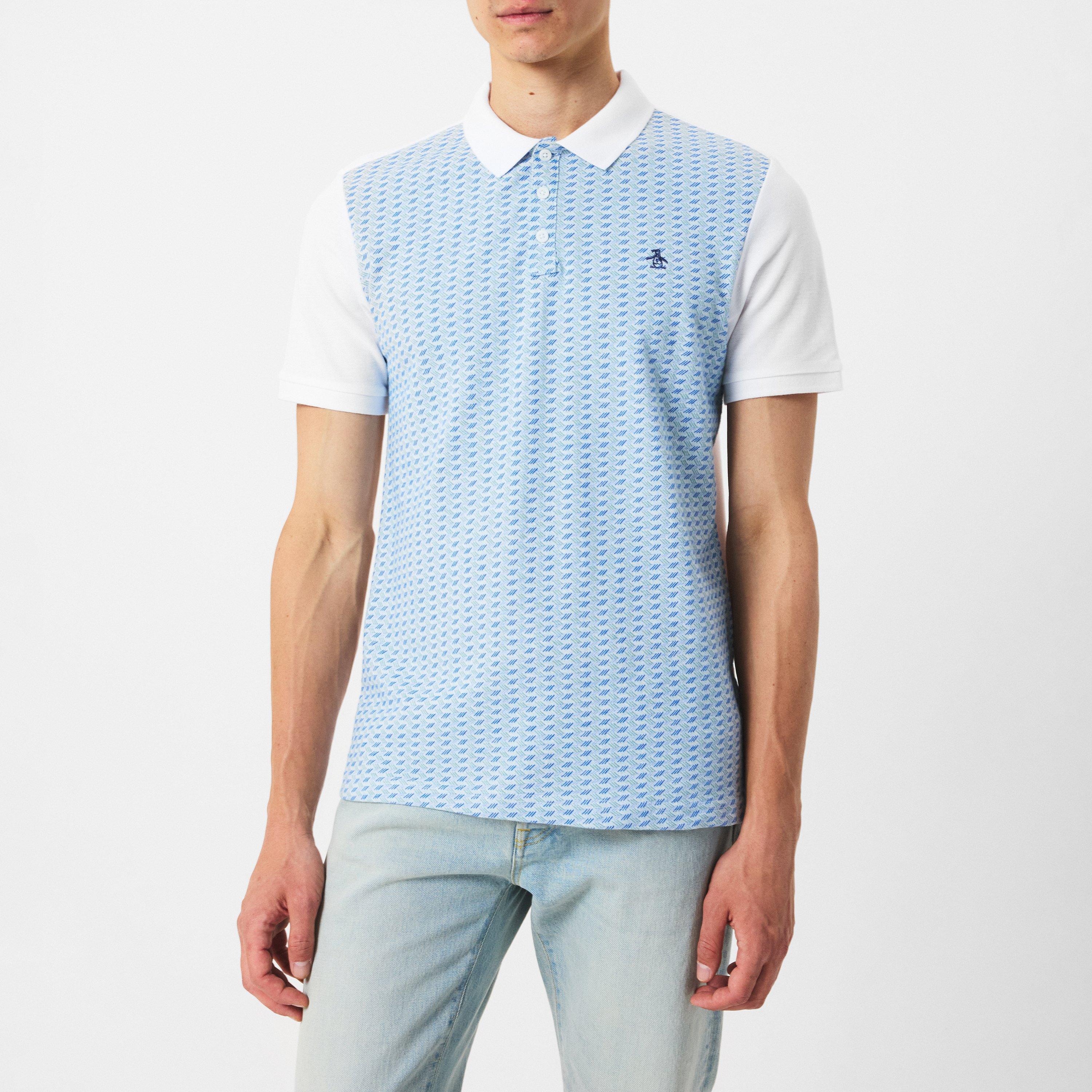 Weiß - Original Penguin - Jacquard Short-Sleeve Polo Shirt - 3