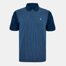 Original Penguin Jacquard Short-Sleeve Polo Shirt