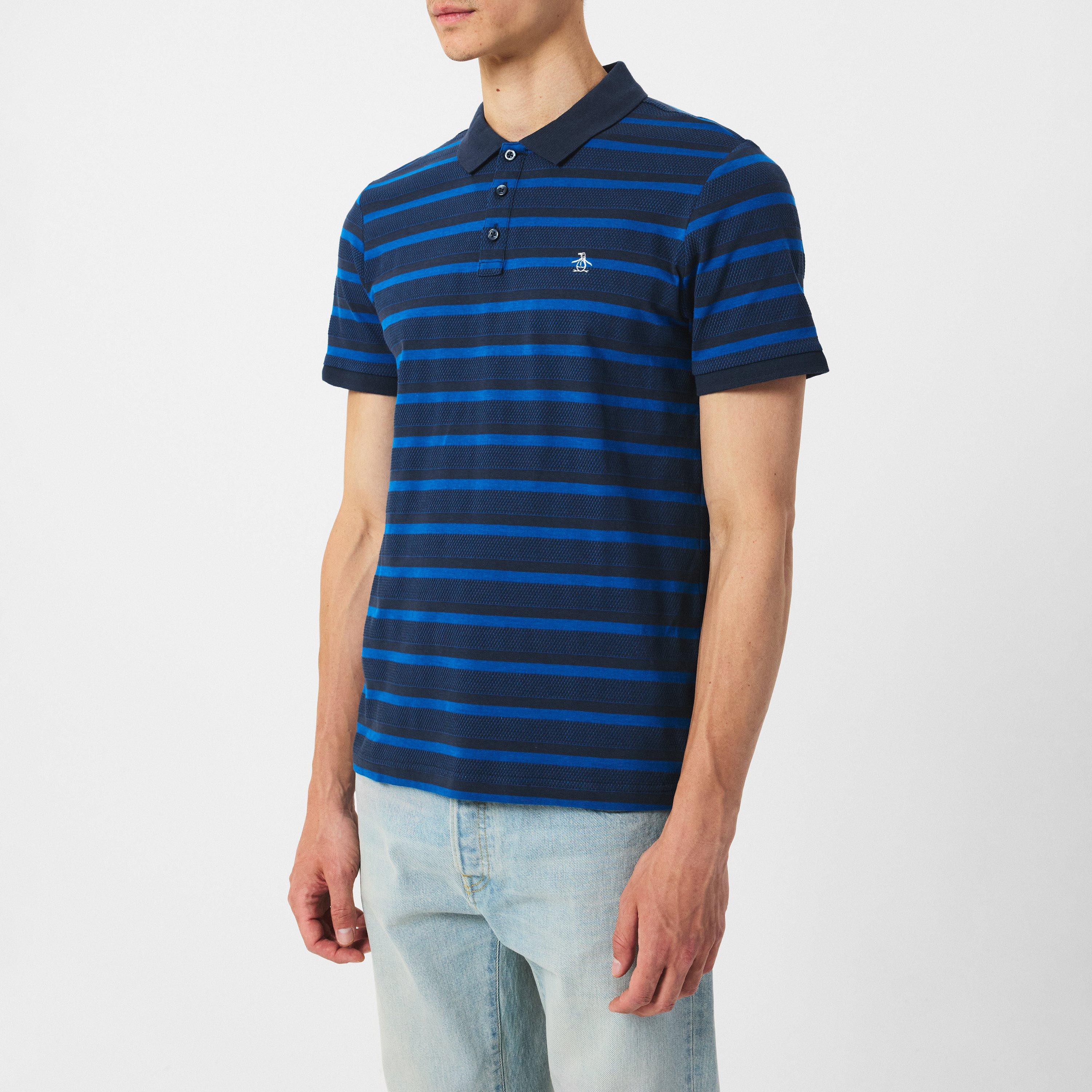 Yale - Original Penguin - Men's Jacquard Short Sleeve Polo Shirt - 3