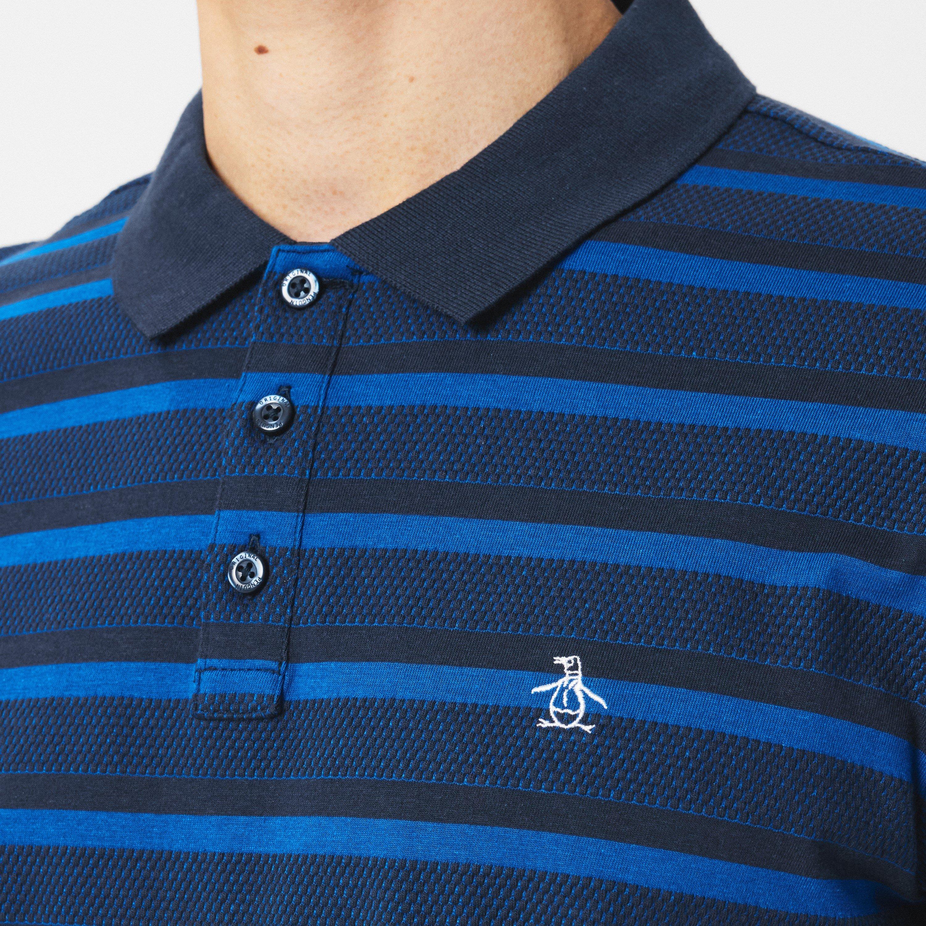 Yale - Original Penguin - Men's Jacquard Short Sleeve Polo Shirt - 5